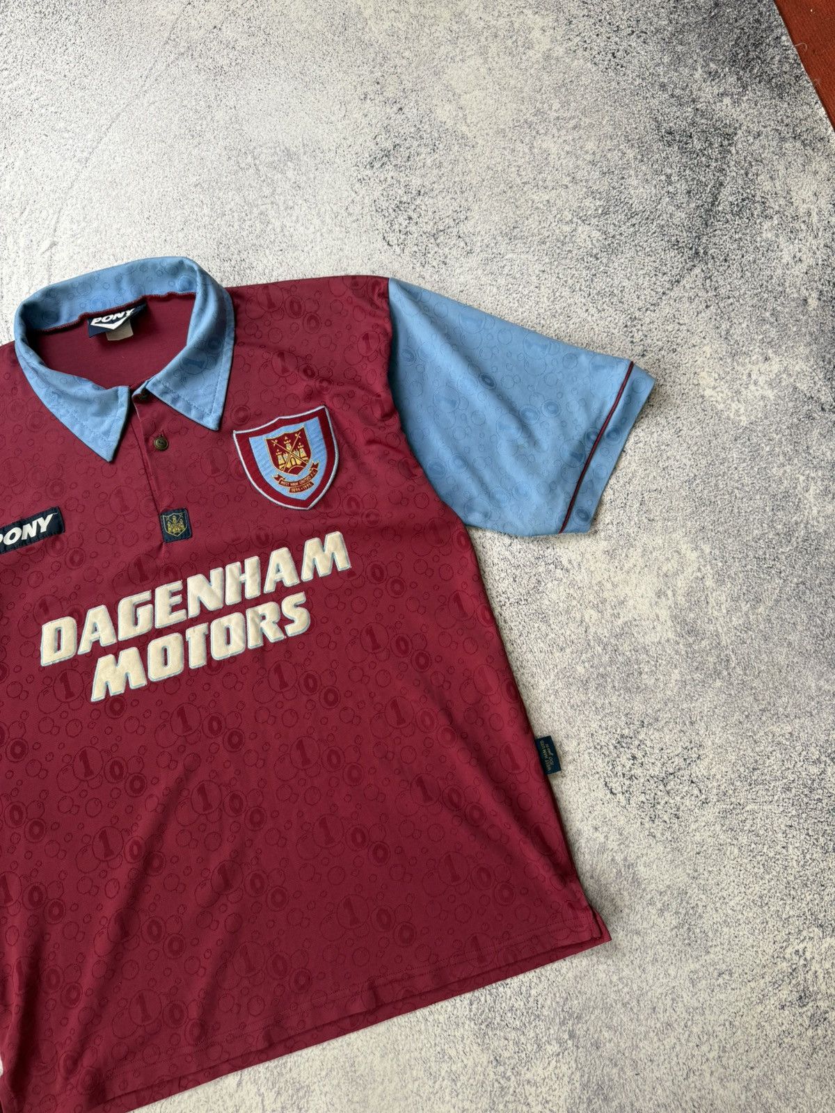 Umbro Vintage Umbro WEST HAM UNITED Centenary Shirt 1995-97 Size US M / EU 48-50 / 2 - 3 Thumbnail