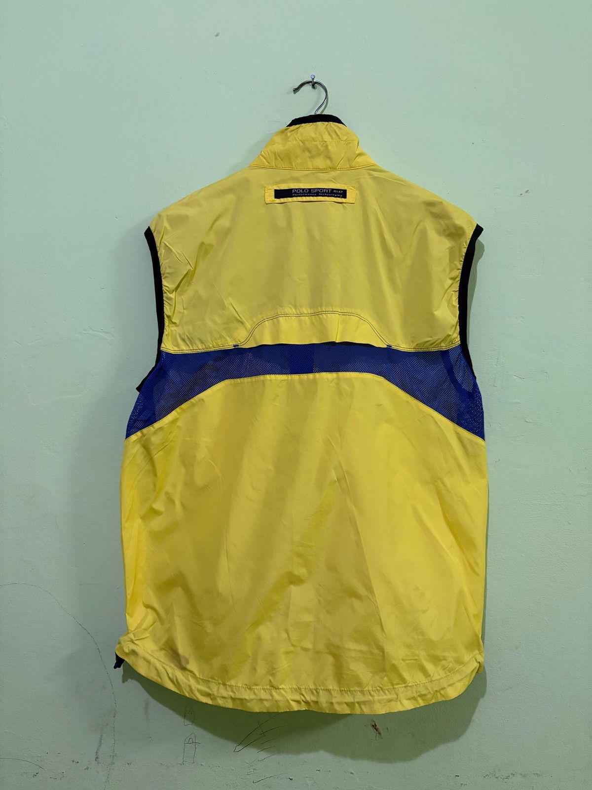 Polo Ralph Lauren × Vintage Vintage Polo Sport Nylon Vest Design Size US L / EU 52-54 / 3 - 6 Thumbnail