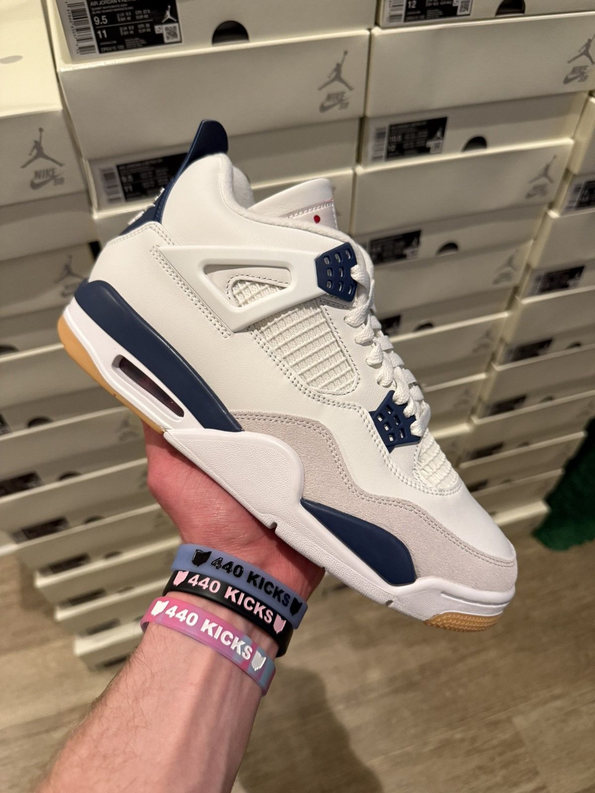 Jordan Brand × Nike Jordan 4 SB Navy Size US 9 / EU 42 - 1 Thumbnail