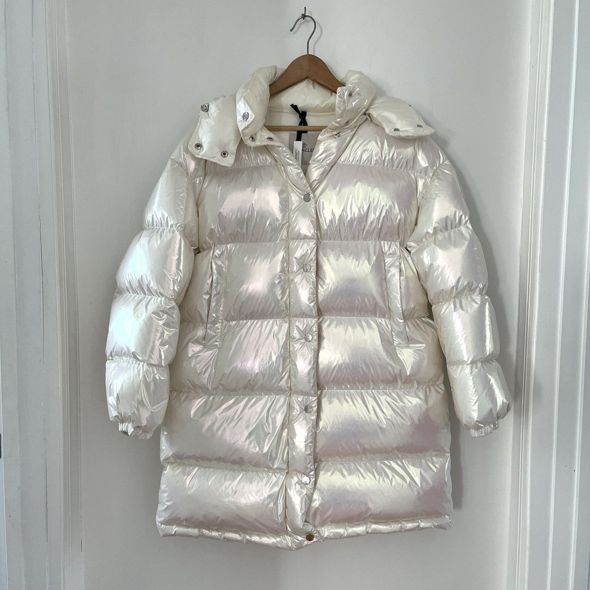 Moncler Moncler Daos Hooded Iridescent Down Jacket Puffer Size M / US 6-8 / IT 42-44 - 1 Thumbnail