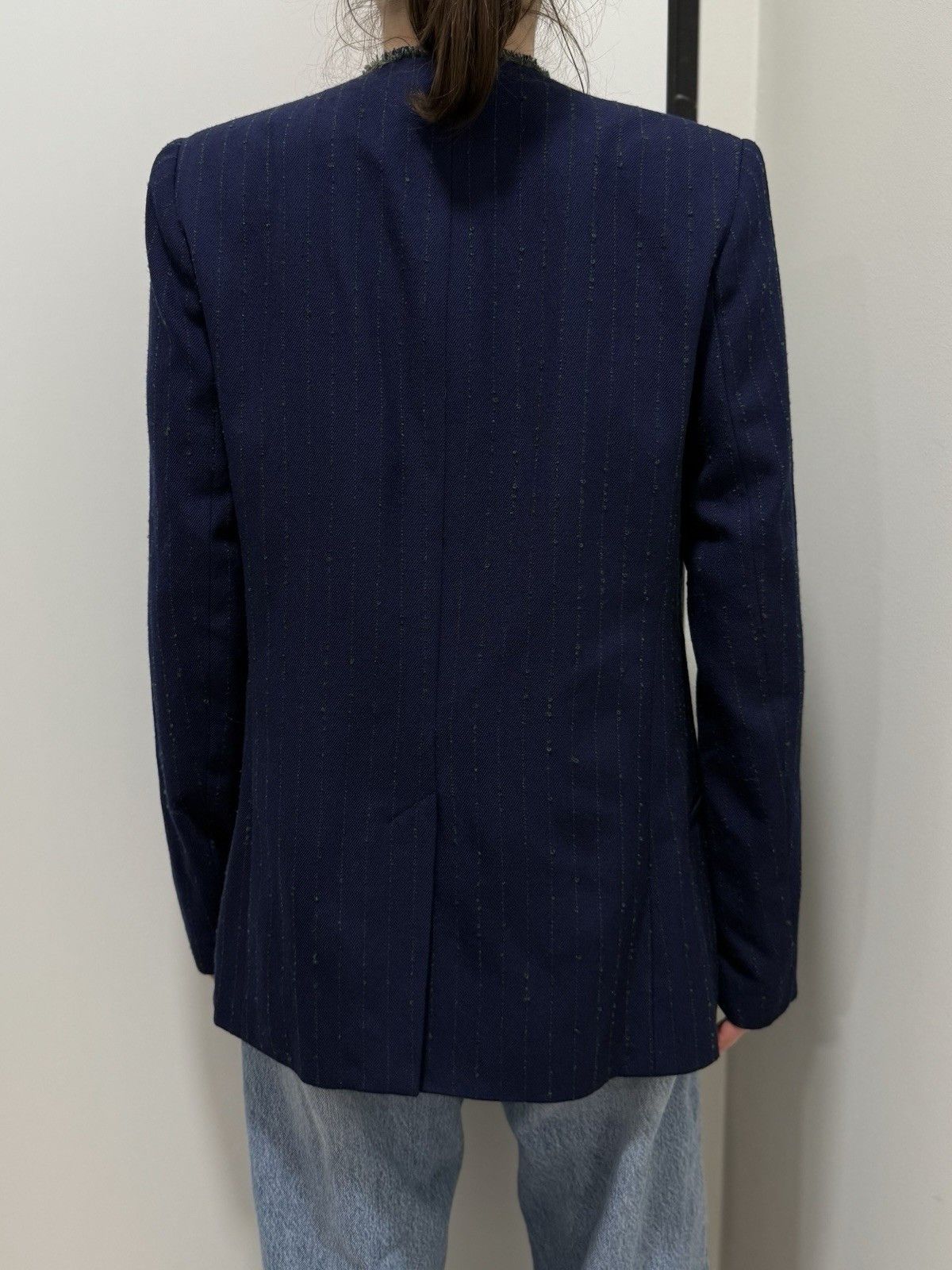 La Ligne La Ligne La Frange New York NYC Open Blazer Jacket Size S / US 4 / IT 40 - 4 Thumbnail