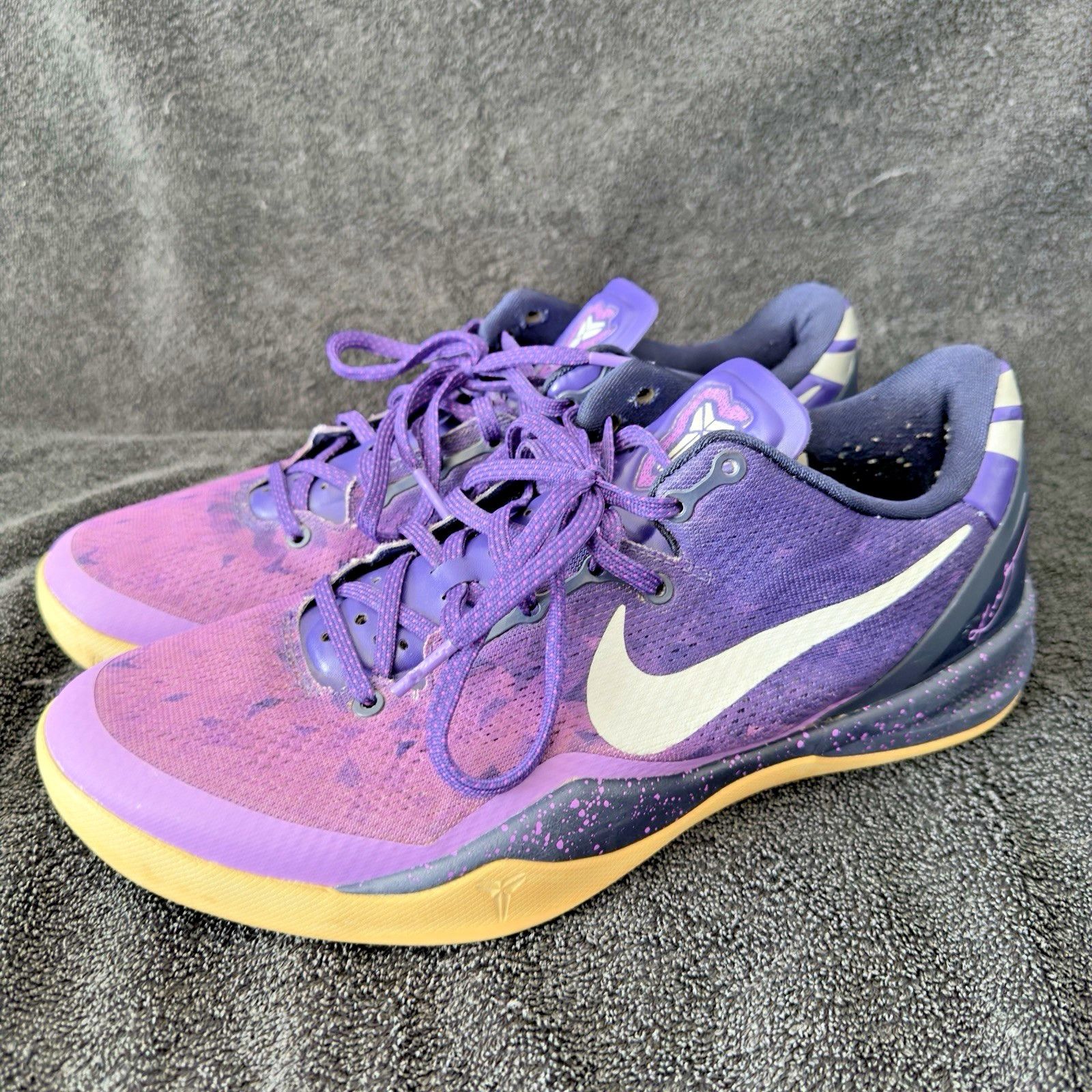 Size 10 Rare Nike Kobe 8 System Playoff Purple Gradient 2013