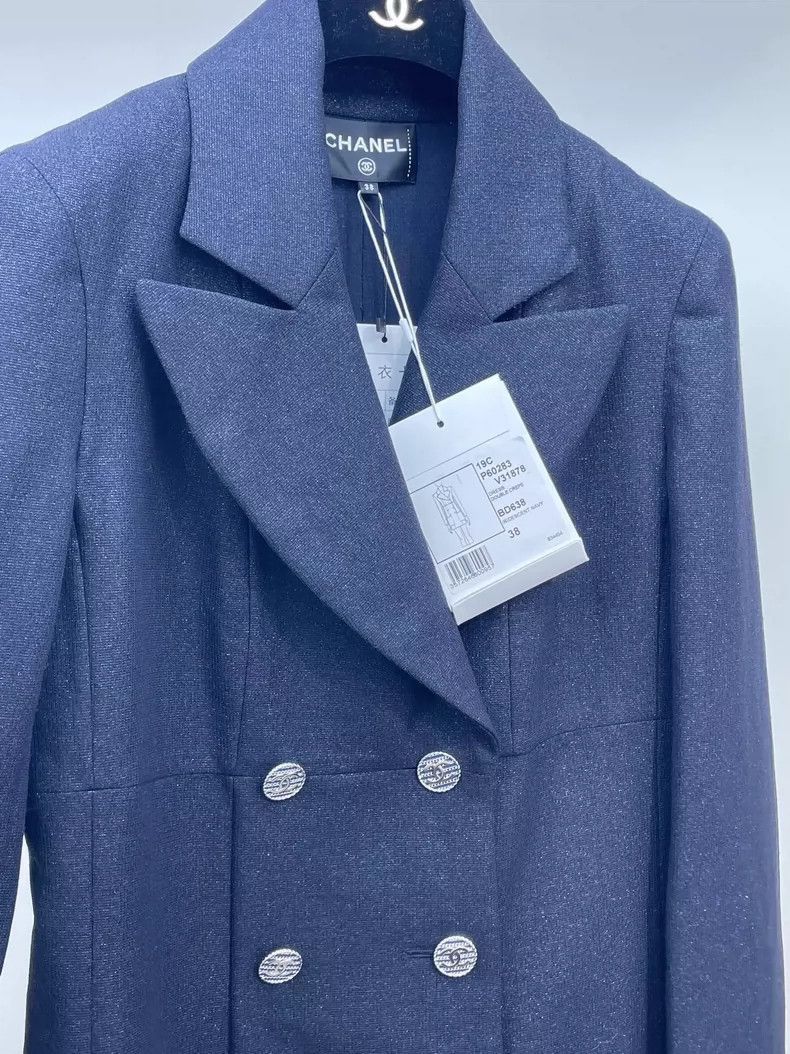 Chanel Chanel Double Breasted Long Coat -2505 Size US M / EU 48-50 / 2 - 4 Thumbnail