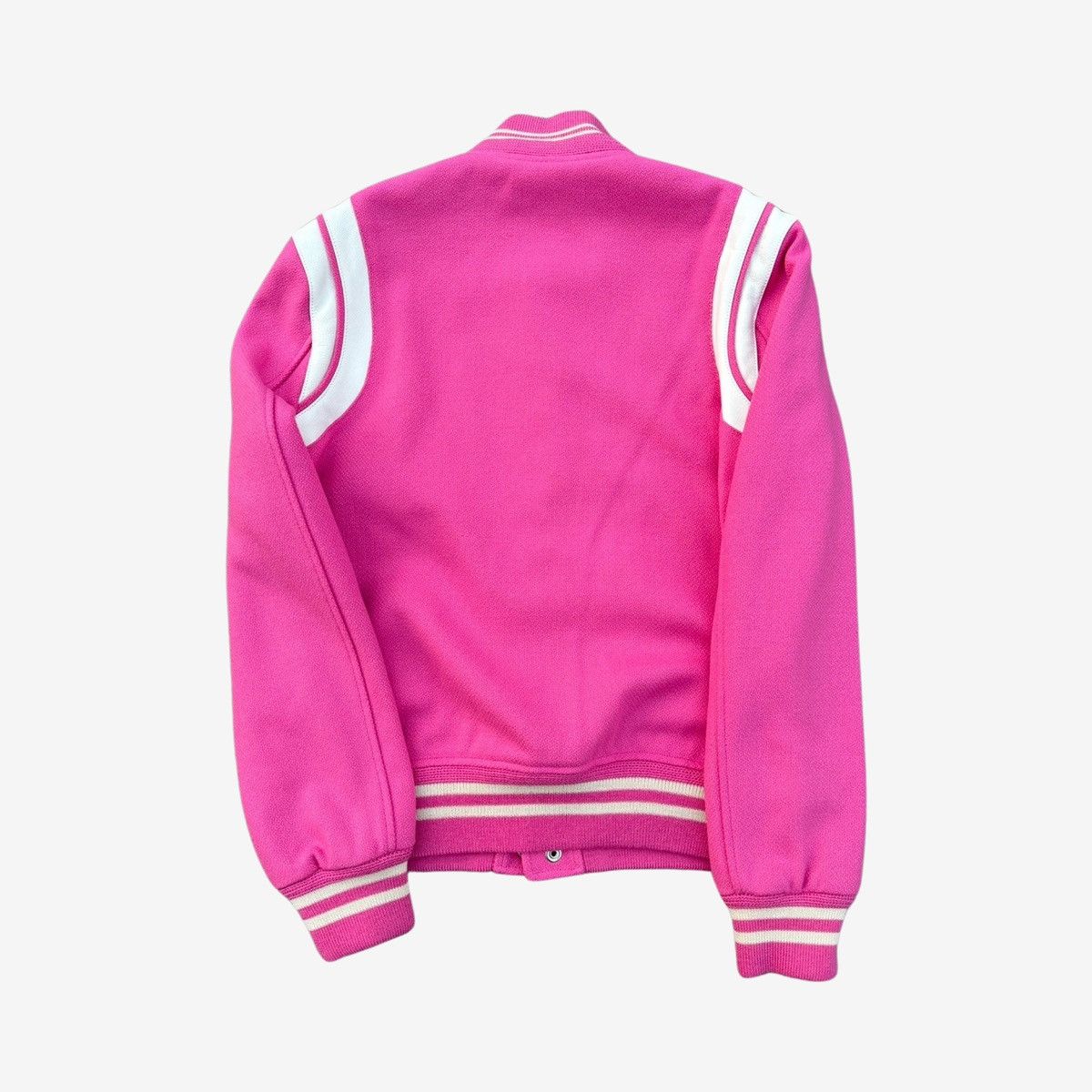 Saint Laurent Paris *RARE* SLP Teddy Jacket PINK Hedi Slimane SZ46 Size US S / EU 44-46 / 1 - 2 Thumbnail