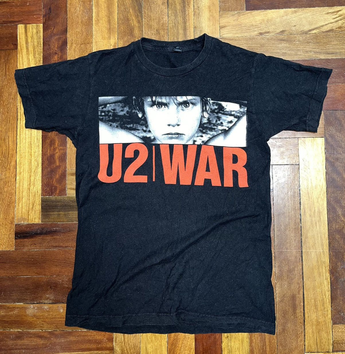 80s U2 WAR Tシャツ VINTAGE REAL 80s U2 War tee t shirt Forty Seconds Inc. fits
