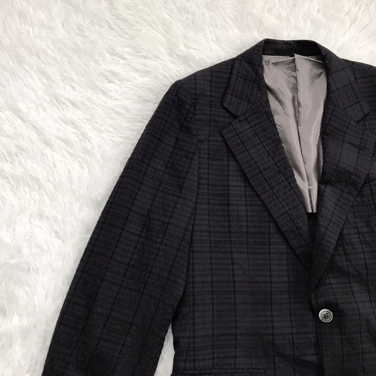 Burberry Burberrys wool & silk blazer jacket made in Japan Size US S / EU 44-46 / 1 - 2 Thumbnail