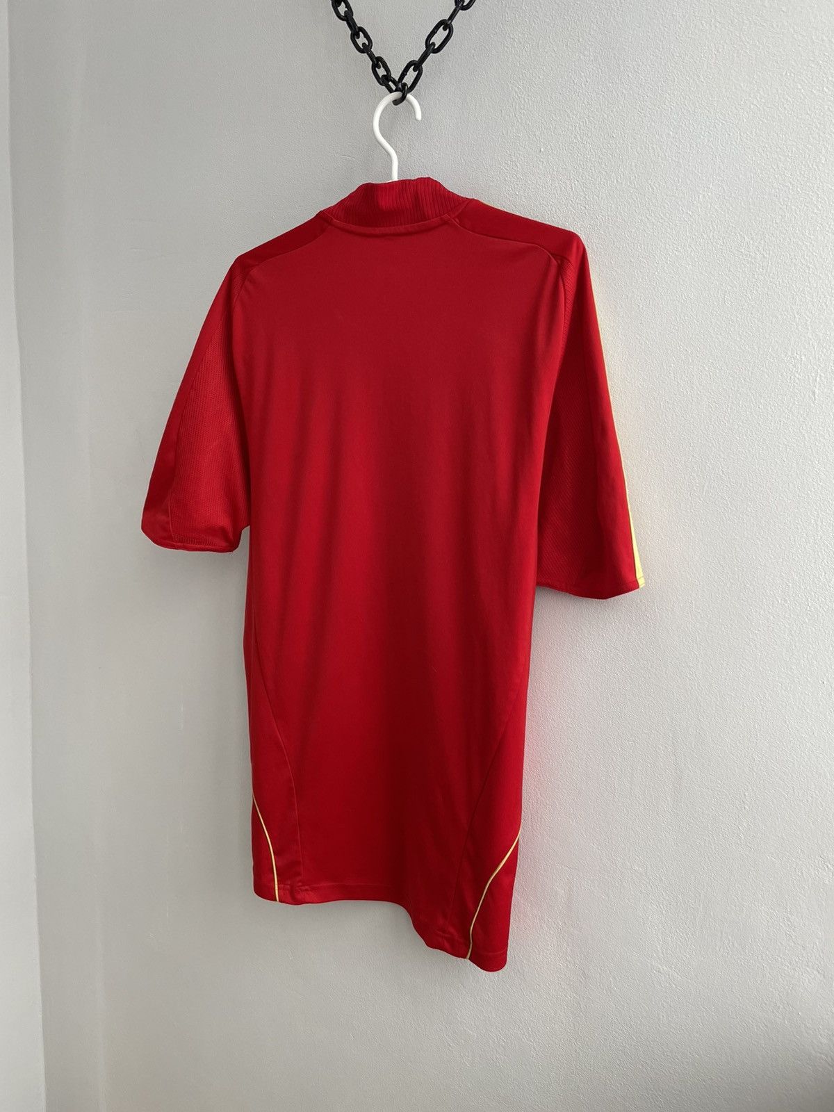 Adidas Spain Team 2007 2008 Home Soccer Jersey Football Shirt Adida Size US L / EU 52-54 / 3 - 11 Thumbnail