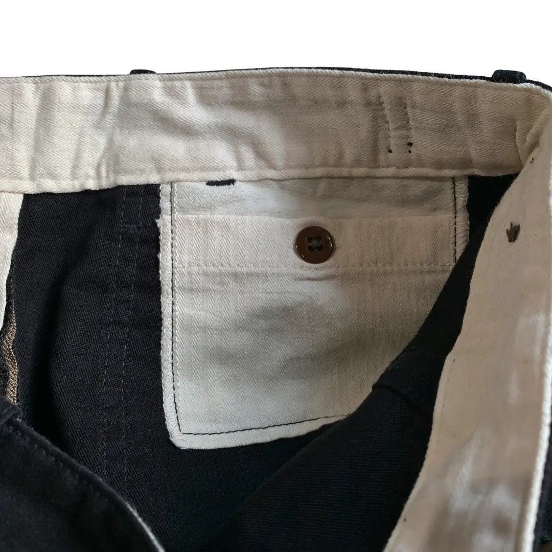 Japanese Brand × Johnbull John Bull Kojima Japan Sateen Fatigue Pants Zipper Pocket Size US 29 - 6 Thumbnail