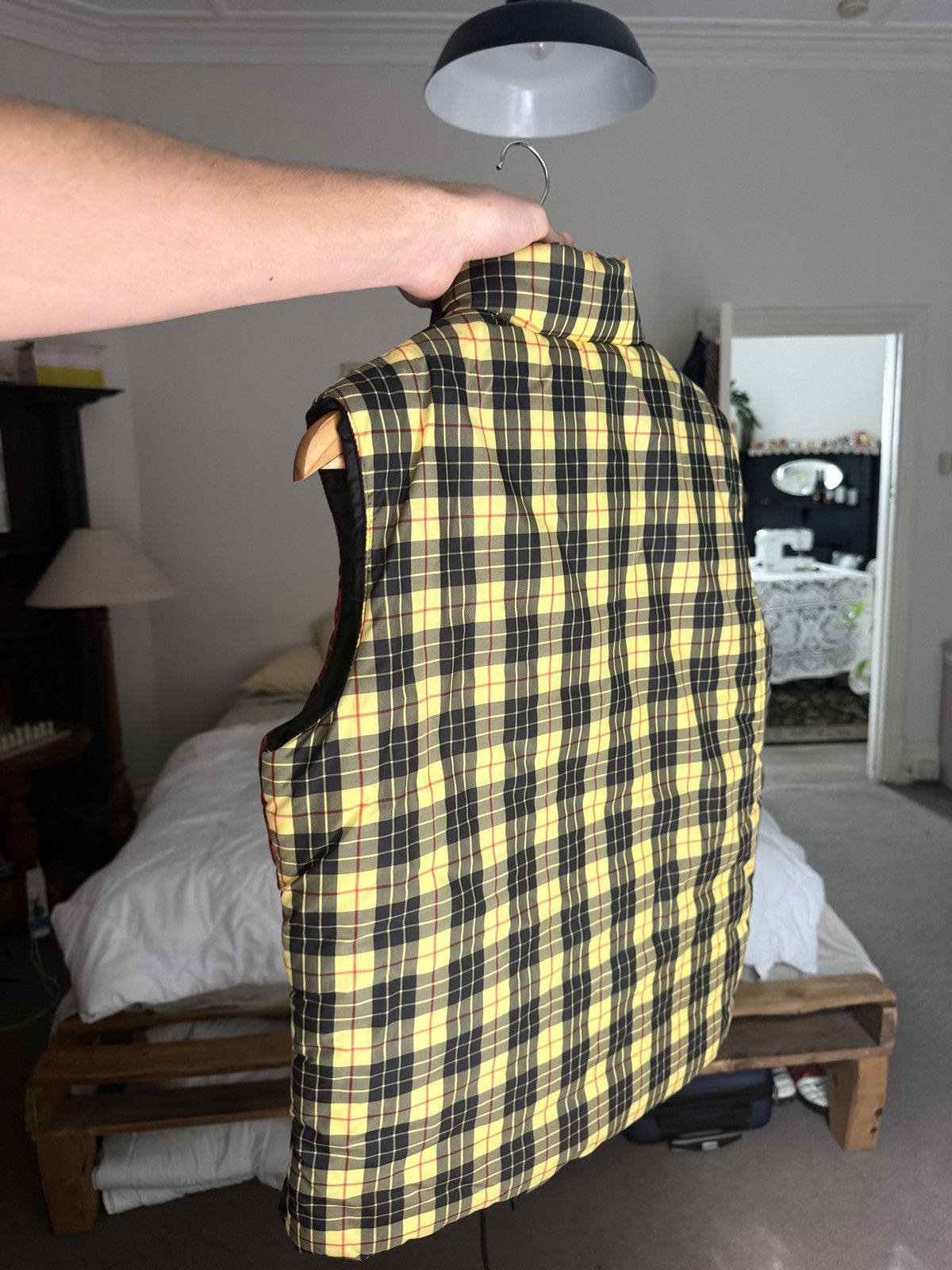 Comme des Garcons SHIRT Comme does Garçons SHIRT Tartan Puffer Vest Size US S / EU 44-46 / 1 - 3 Thumbnail