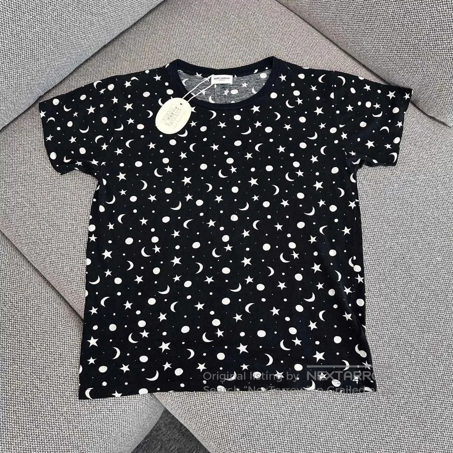 Saint Laurent Paris Saint Laurent SLP Show Graphic Print T-Shirt S. Size US S / EU 44-46 / 1 - 1 Thumbnail