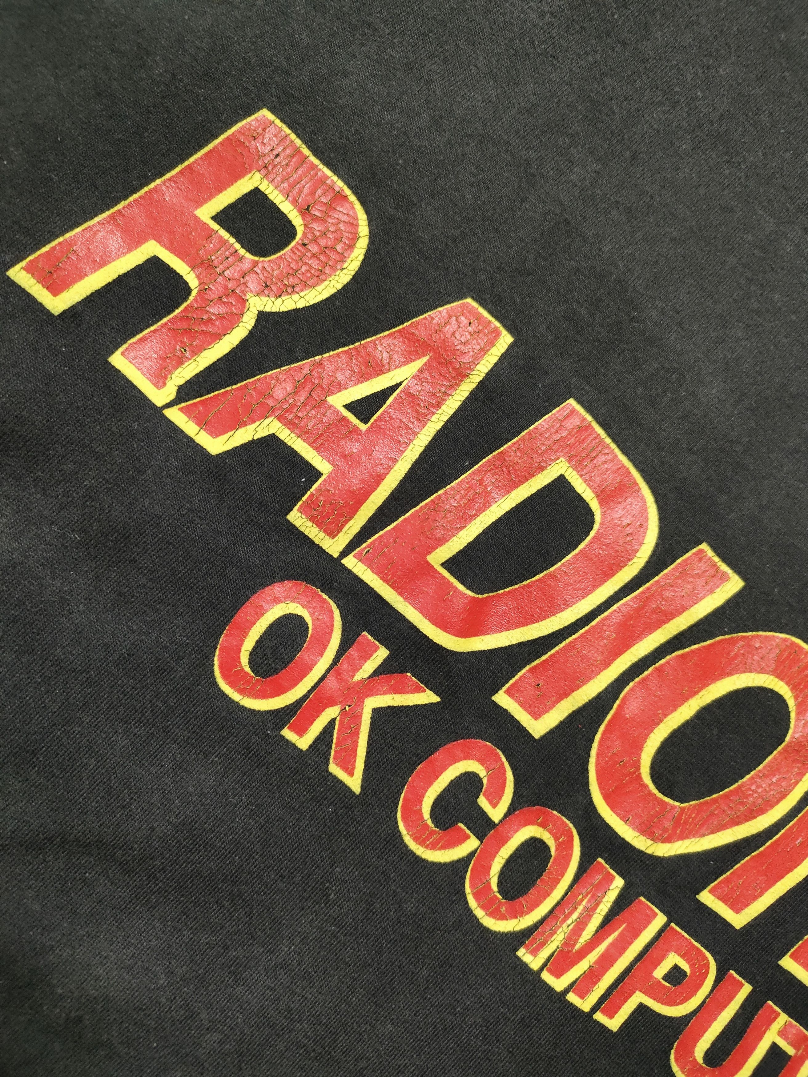 Band Tees 90s RADIOHEAD 'OK COMPUTER' Vintage Tour Tee Size US XL / EU 56 / 4 - 20 Thumbnail