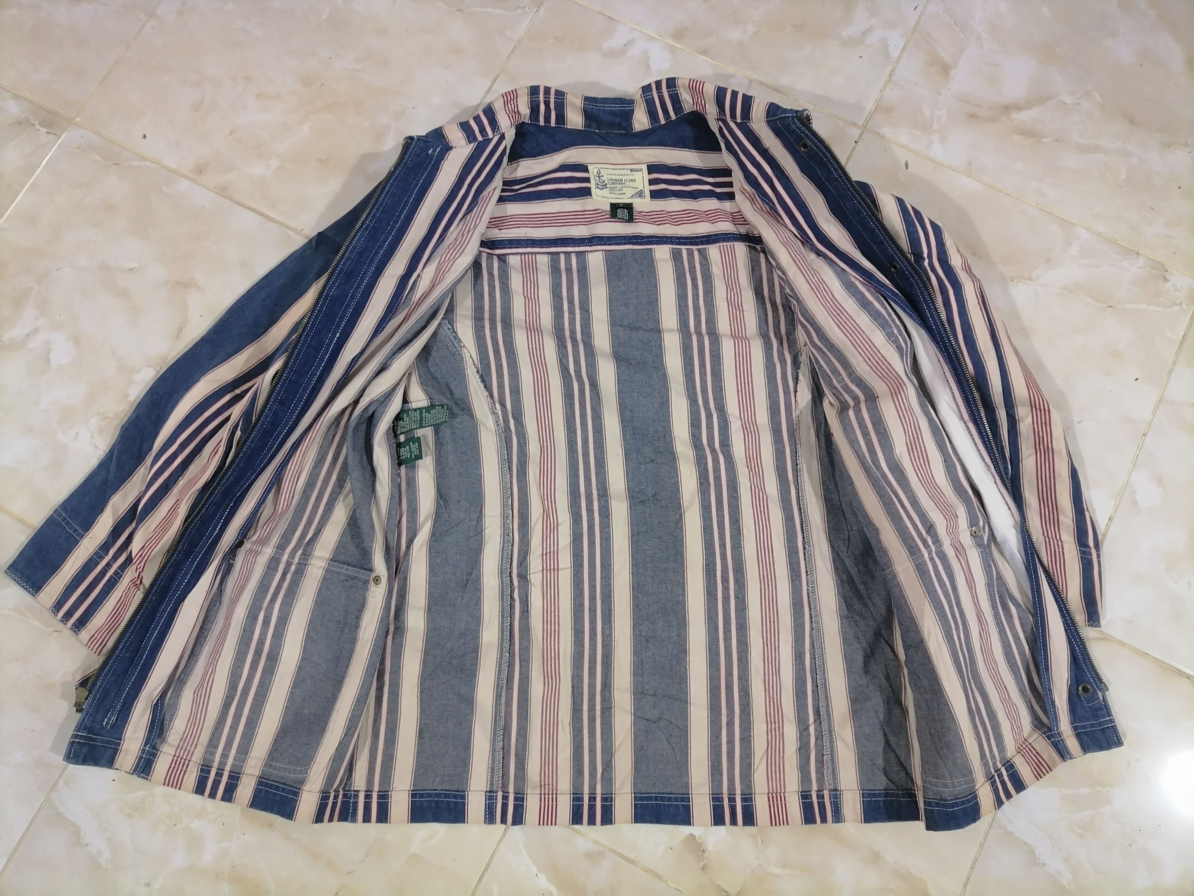 Ralph Lauren × Vintage Vintage Ralph Lauren Denim Chore Jacket Size US M / EU 48-50 / 2 - 3 Thumbnail