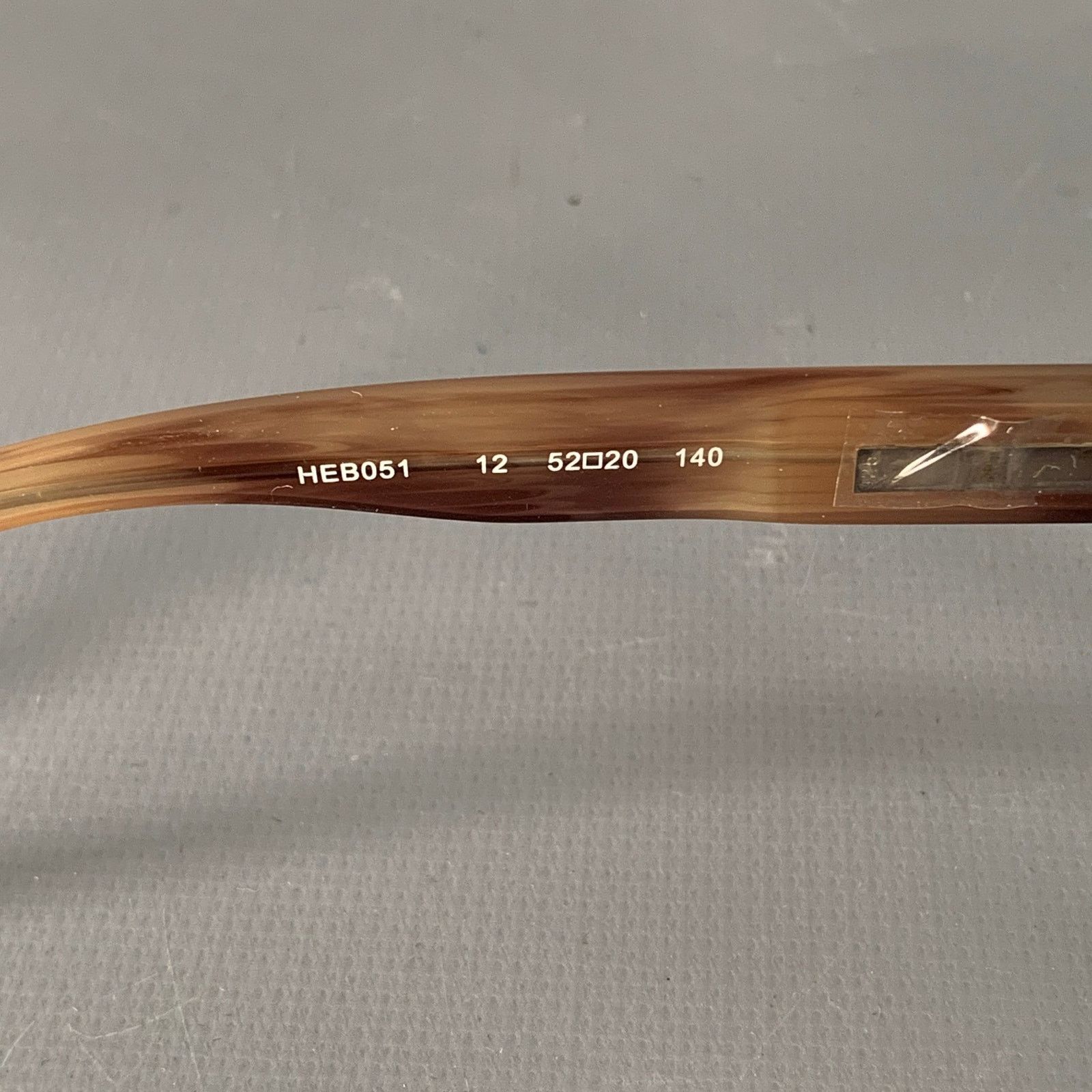 Hackett HACKETT LONDON Brown Tortoiseshell Acetate Eyewear Frames Size ONE SIZE - 5 Thumbnail