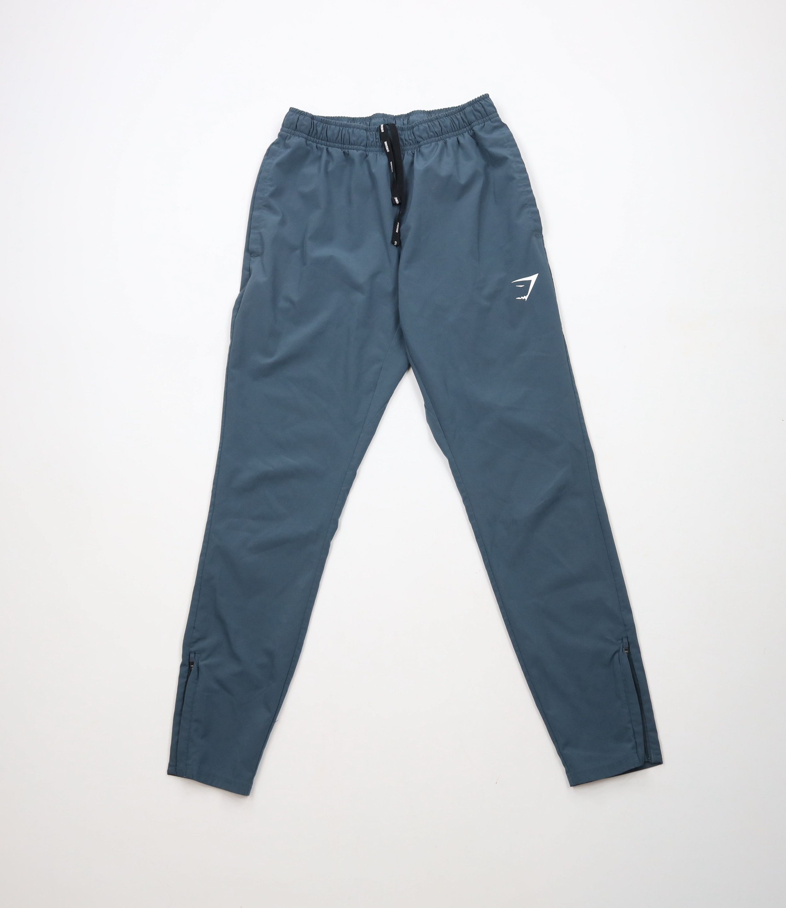 Gymshark Tapered Leg Arrival Woven Joggers Pants Steel Blue
