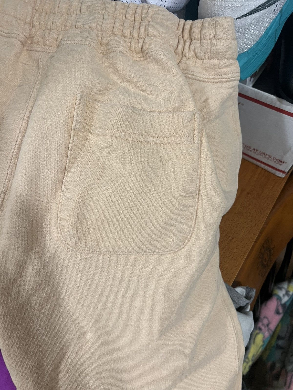 Aime Leon Dore Aime Leon Dore tan / cream sweatpants joggers medium Size US 30 / EU 46 - 7 Thumbnail
