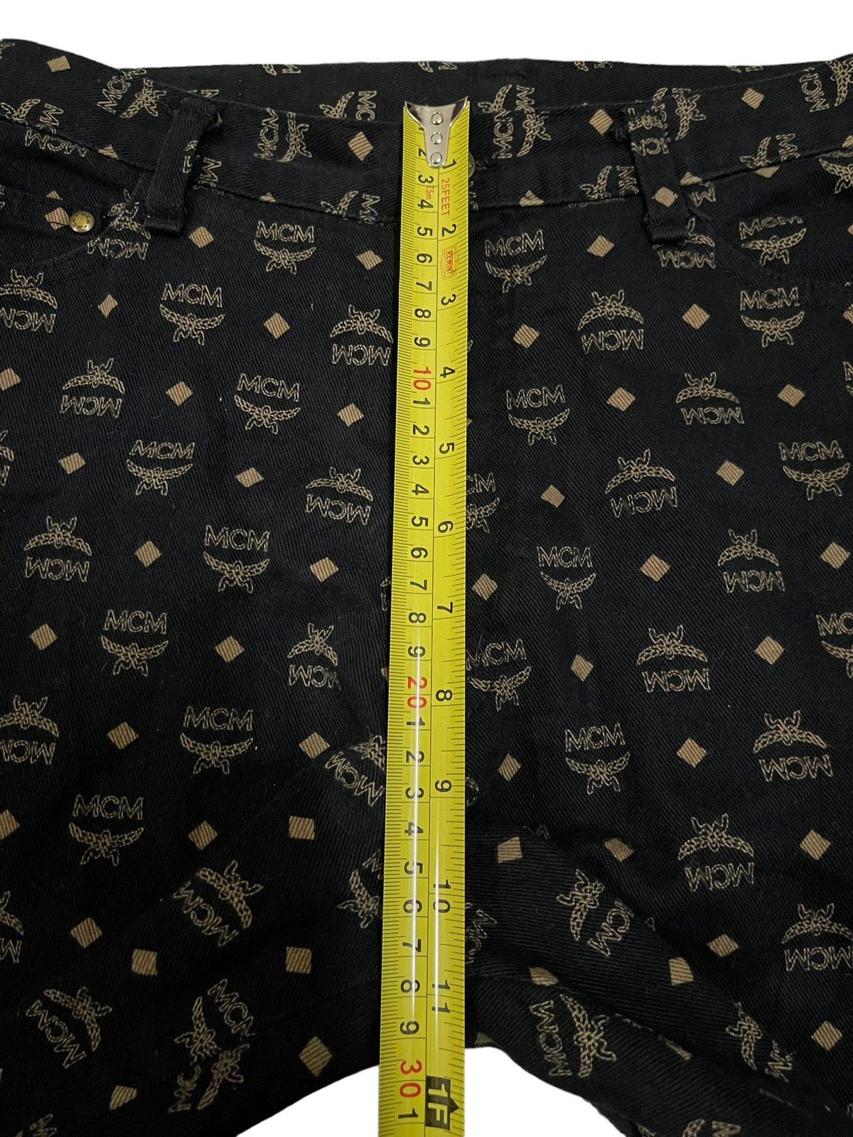 MCM Vintage MCM Legere Full Print Monogram Jeans Size US 27 - 16 Thumbnail