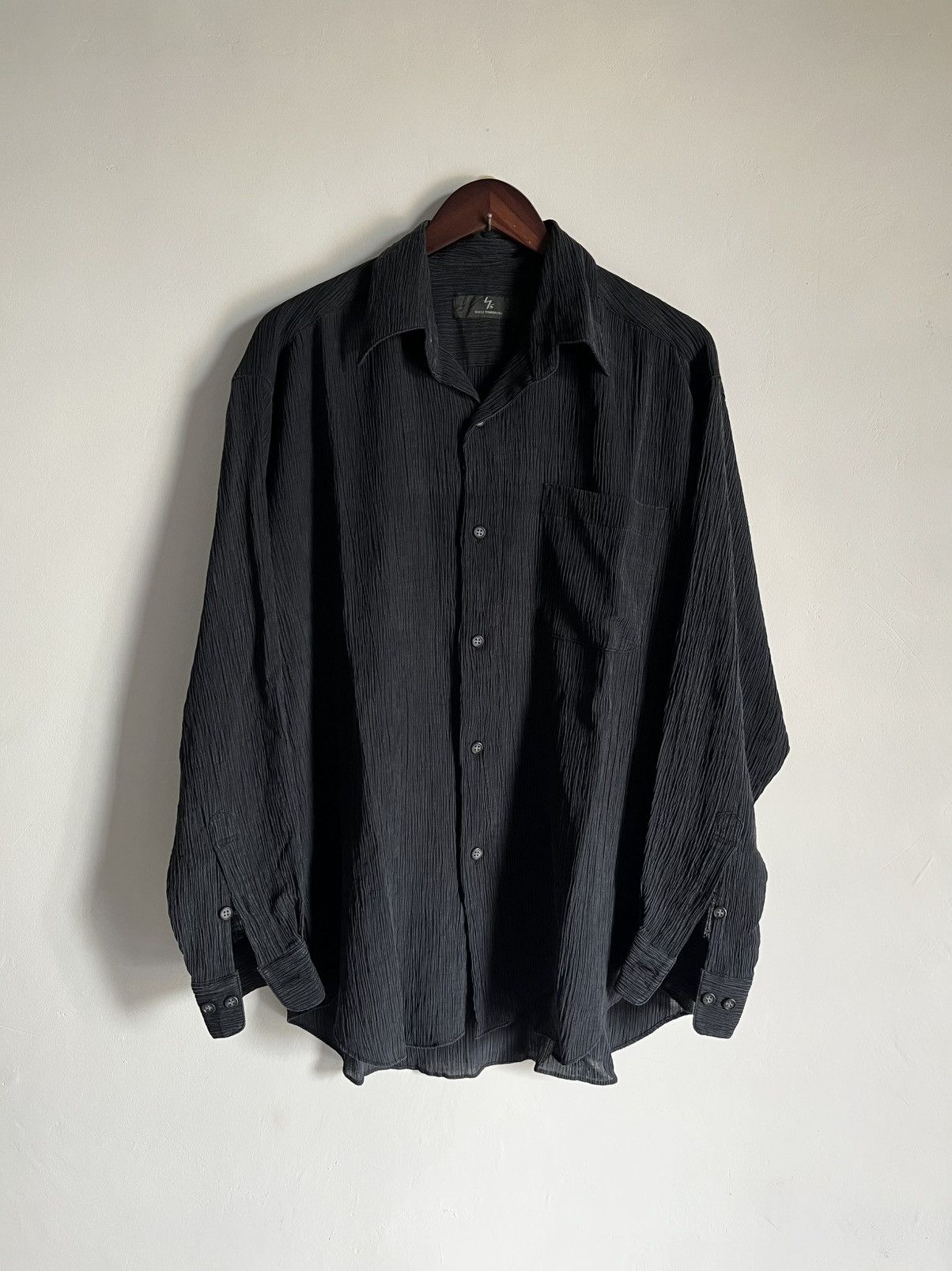 Vintage Yohji Yamamoto Avant Garde Pleated Shirt