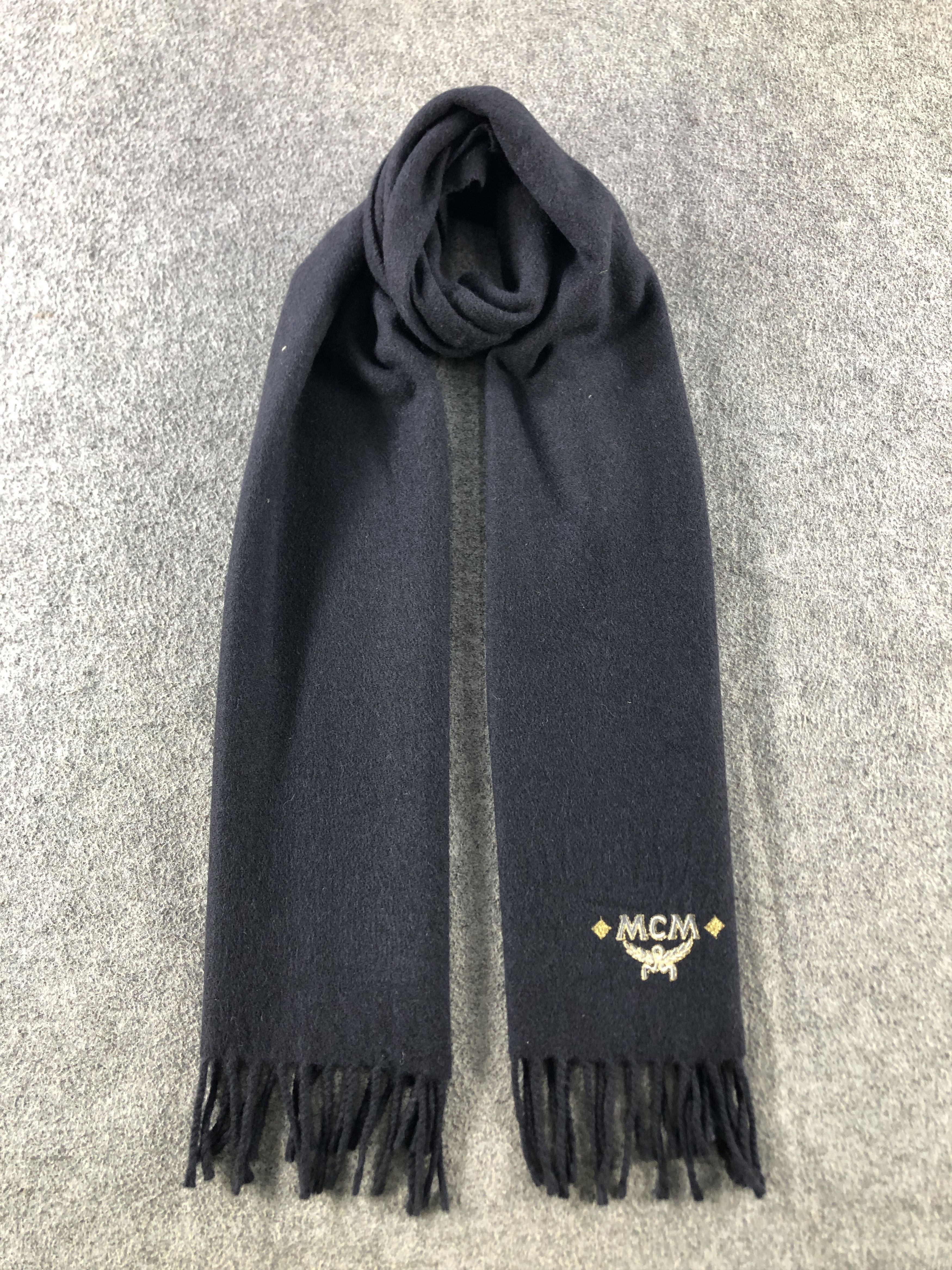 MCM MCM Wool Scarf / Muffler / Neckwear P761 Size ONE SIZE - 1 Thumbnail