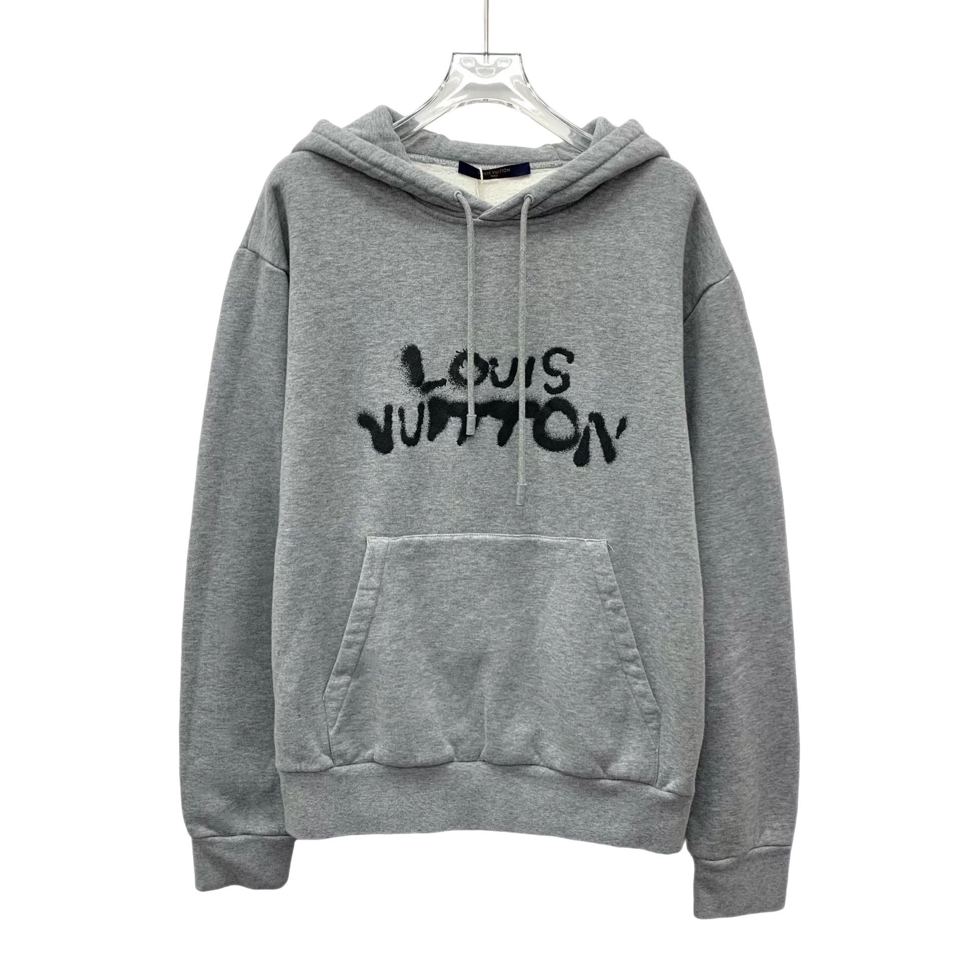 Louis Vuitton Louis Vuitton Neon Graphic Cotton Hoodie Size M Size US M / EU 48-50 / 2 - 1 Thumbnail