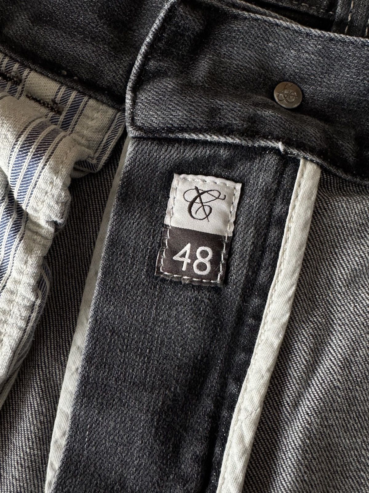 Canali 🔥🔥 Canali Grey Cotton Jeans Size US 32 / EU 48 - 5 Thumbnail