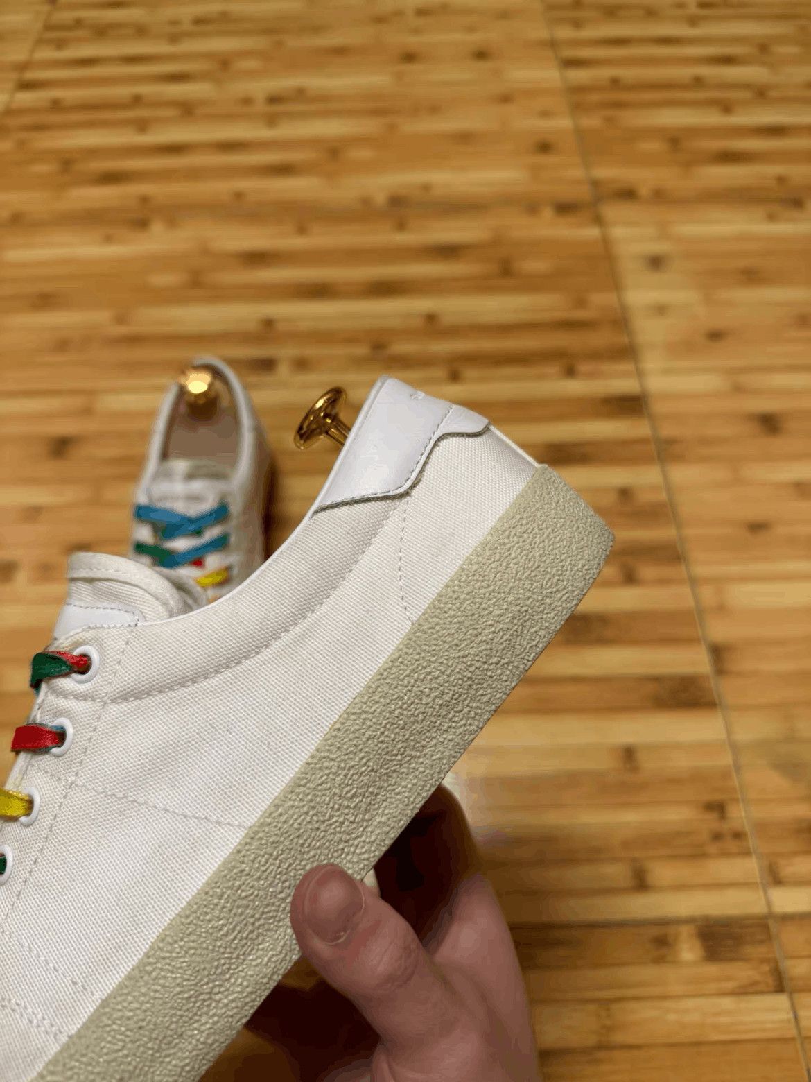 Saint Laurent Paris Sz 43 Saint Laurent Paris 16SS Runway Rainbow Sneaker Size US 10 / EU 43 - 3 Thumbnail