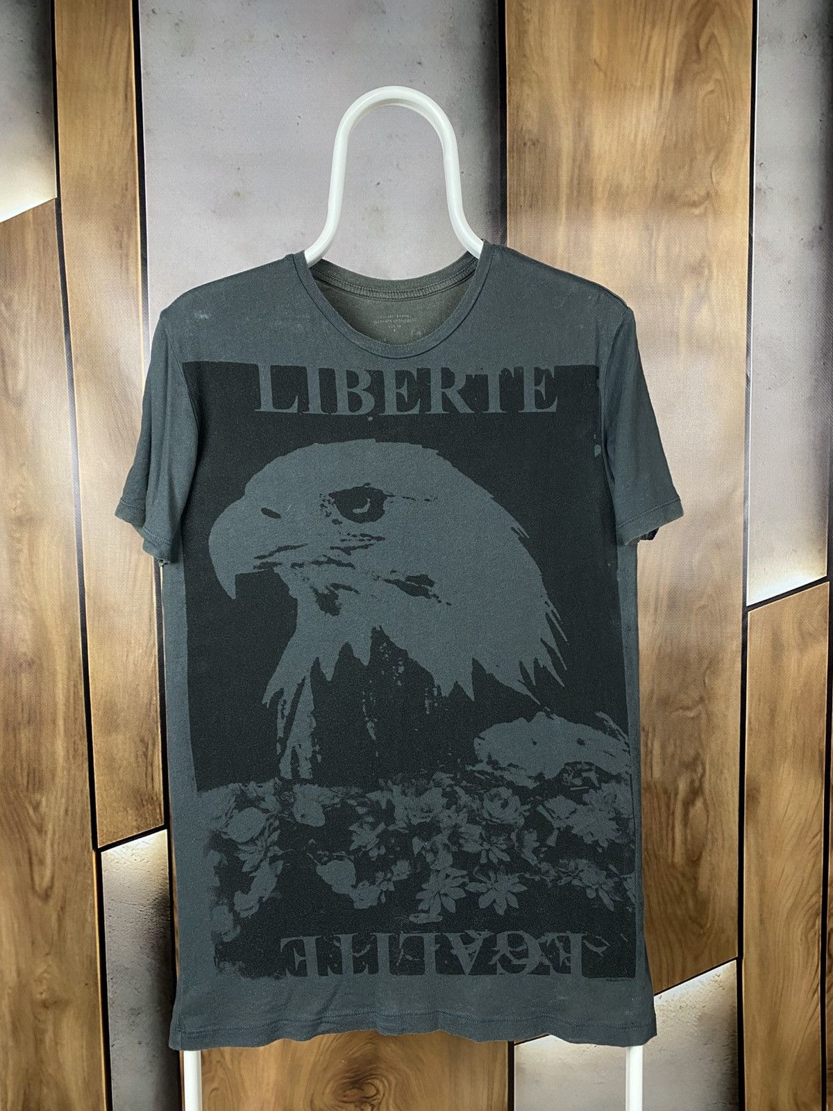 Allsaints 🦅Vintage 90s T-Shirt Allsaints Liberte Egalite Eagle Tee🦅 Size US XS / EU 42 / 0 - 1 Thumbnail