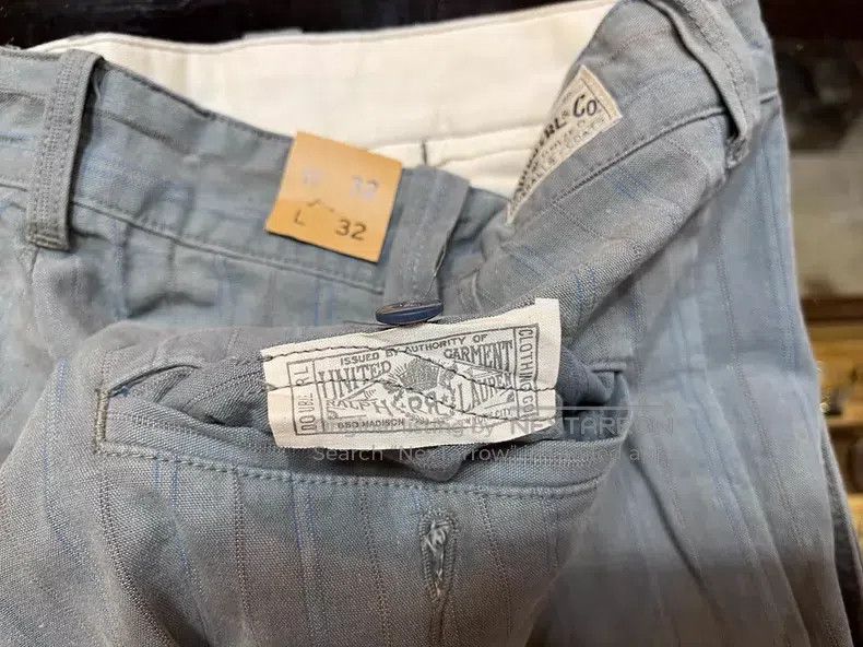 RRL Ralph Lauren RRL Ralph Lauren Striped casual pants Size US 32 / EU 48 - 6 Thumbnail