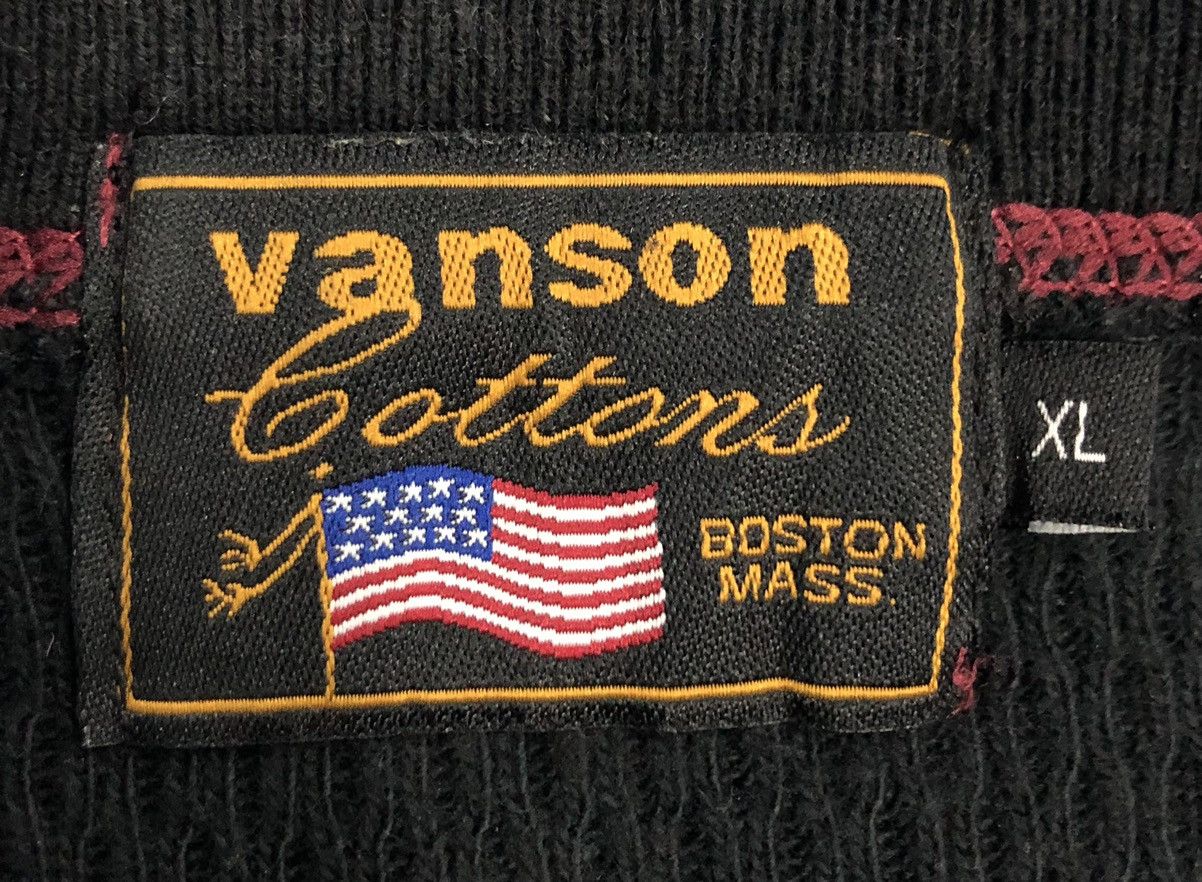 Vintage Vintage Vanson Motorcycles Speed-King Long Sleeve Knitwear Size US XL / EU 56 / 4 - 10 Thumbnail