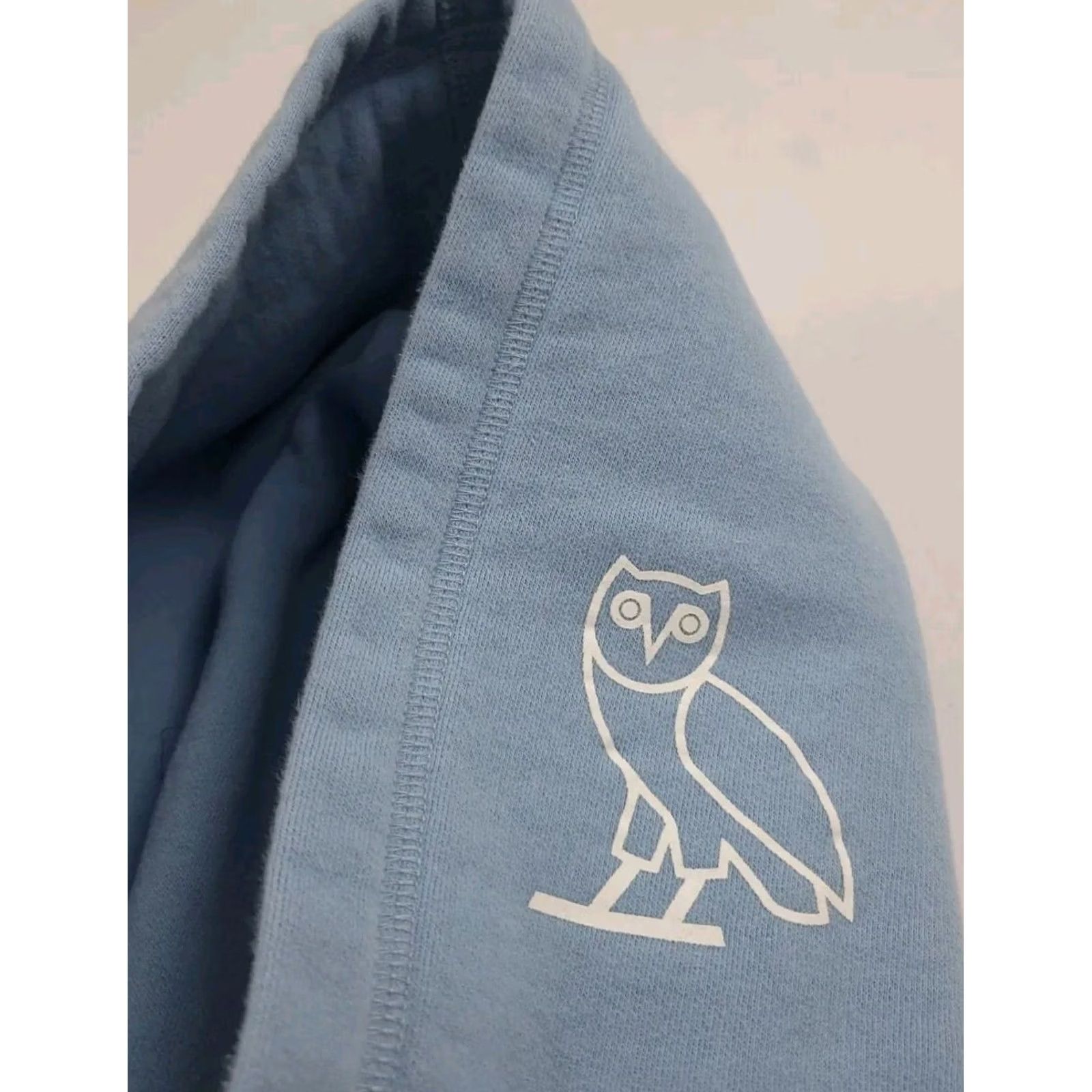 Vintage Rare Light Blue Owl Embroidered Canada OVO Hoodie Regular S Mens Size US S / EU 44-46 / 1 - 2 Thumbnail