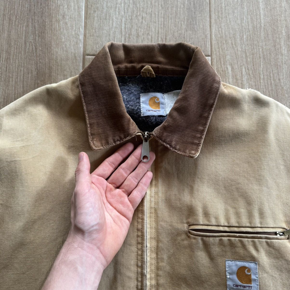 Carhartt 6BLJ0 – 90s Detroit Carhartt Jacket Size US XL / EU 56 / 4 - 5 Thumbnail