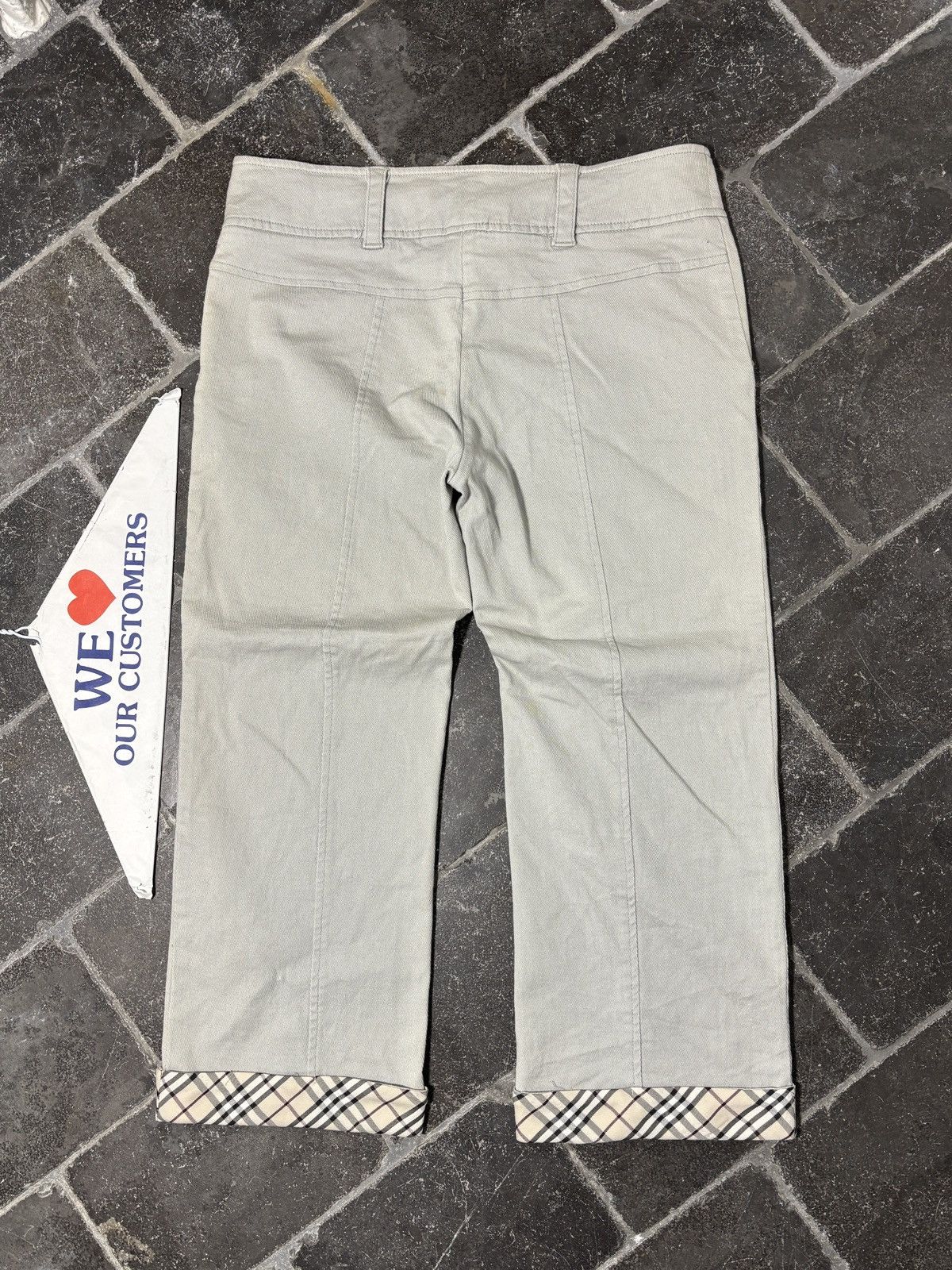 Burberry Y2K Burberry London Capris Lowrise Culotte Vintage Novacheck Size 31" - 9 Thumbnail