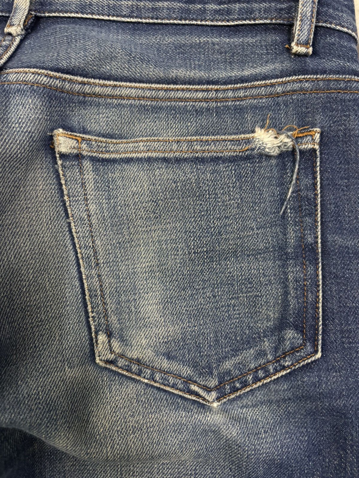 A.P.C. A.P.C Petit New Standard Selvedge Blue Wash Distressed Jeans Size US 29 - 13 Thumbnail