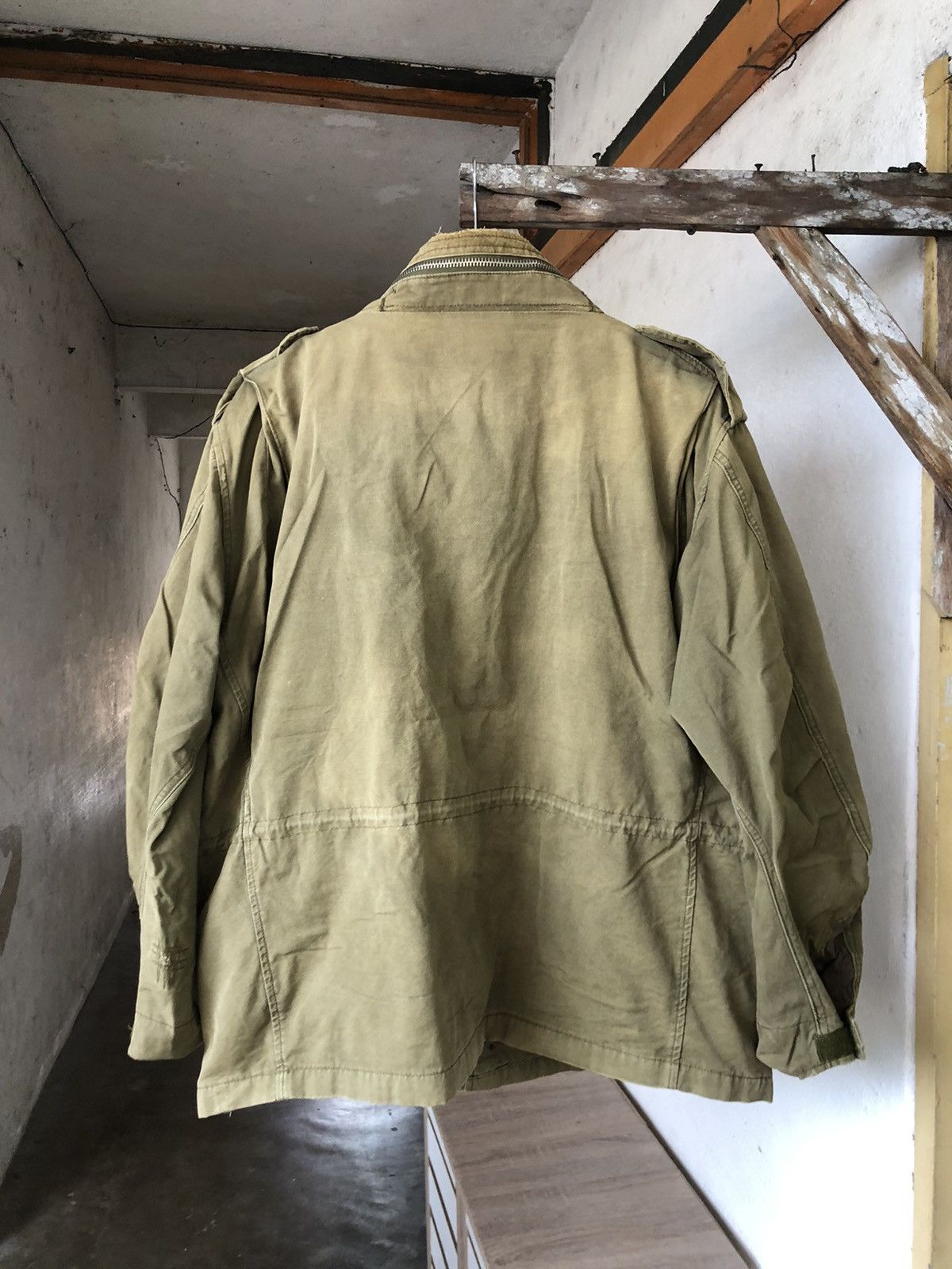 Abercrombie & Fitch Vintage Abercrombie and Fitch Distressed Military M65 Jacket Size US L / EU 52-54 / 3 - 3 Thumbnail