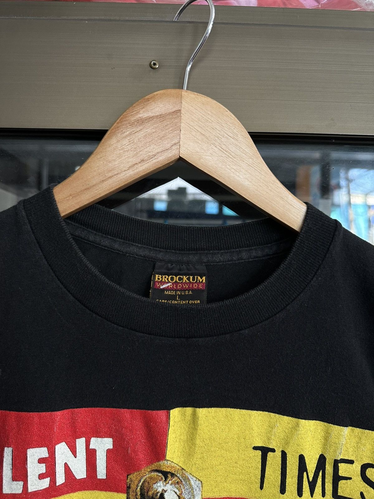 Band Tees × Vintage Violent Femmes New Times 1994 Vintage Brockum Shirt Size US M / EU 48-50 / 2 - 7 Thumbnail