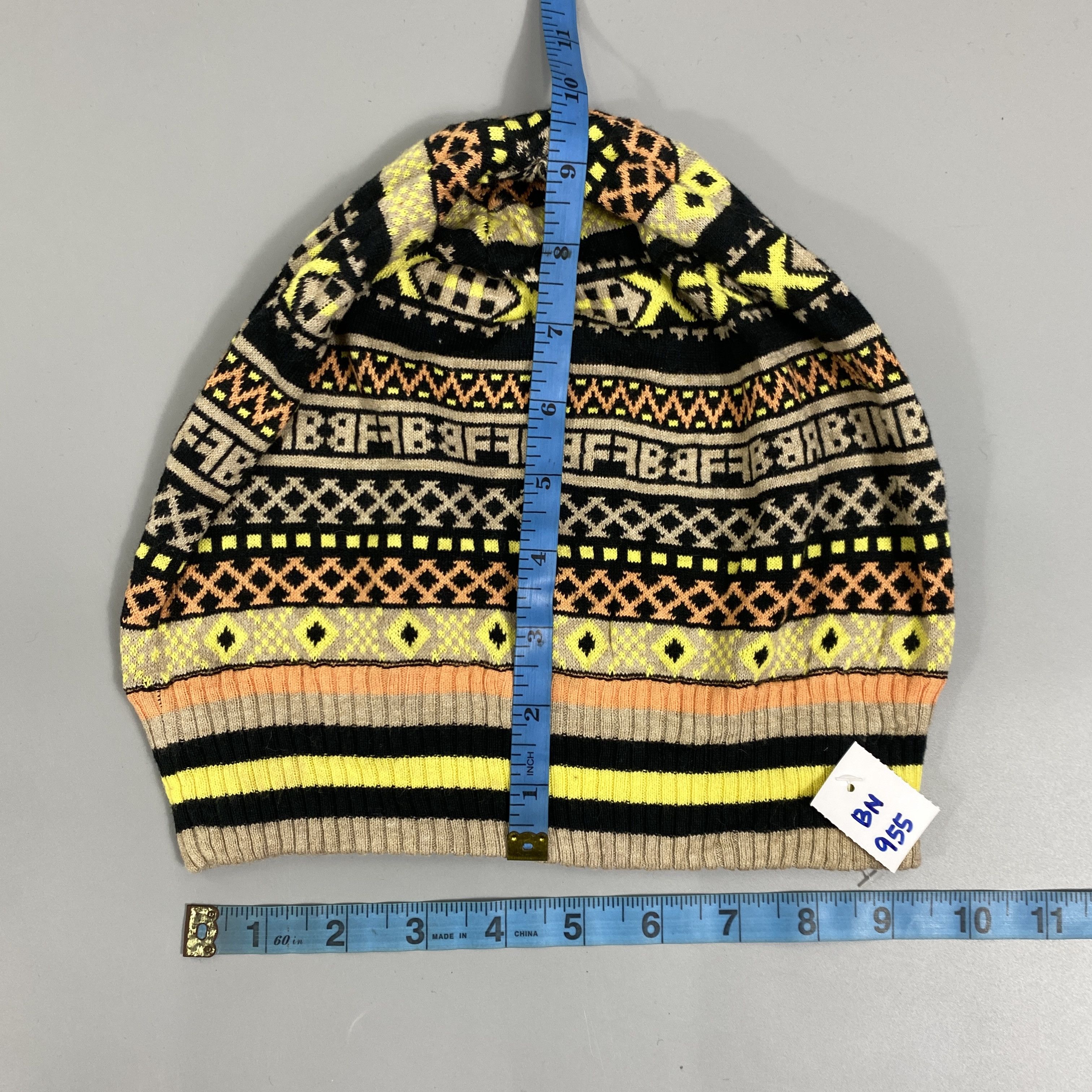 Japanese Brand Frapbois Slouchy Beanie Hats -BN955 Size ONE SIZE - 5 Thumbnail