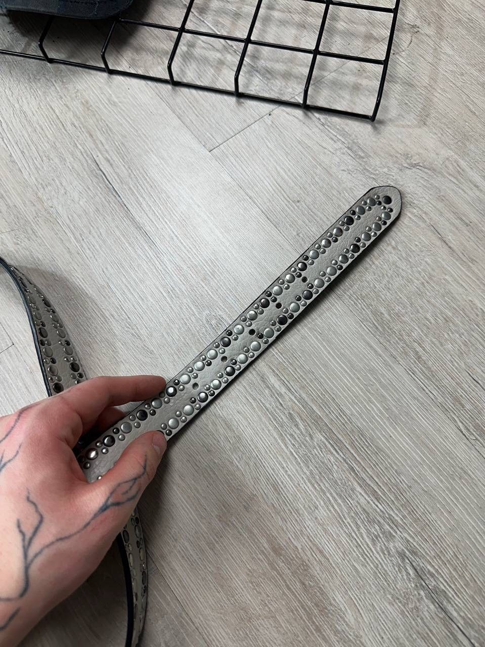 Hysteric Glamour × Japanese Brand × Vintage Vintage Rhinestones Hype Y2K Belt Size ONE SIZE - 4 Thumbnail