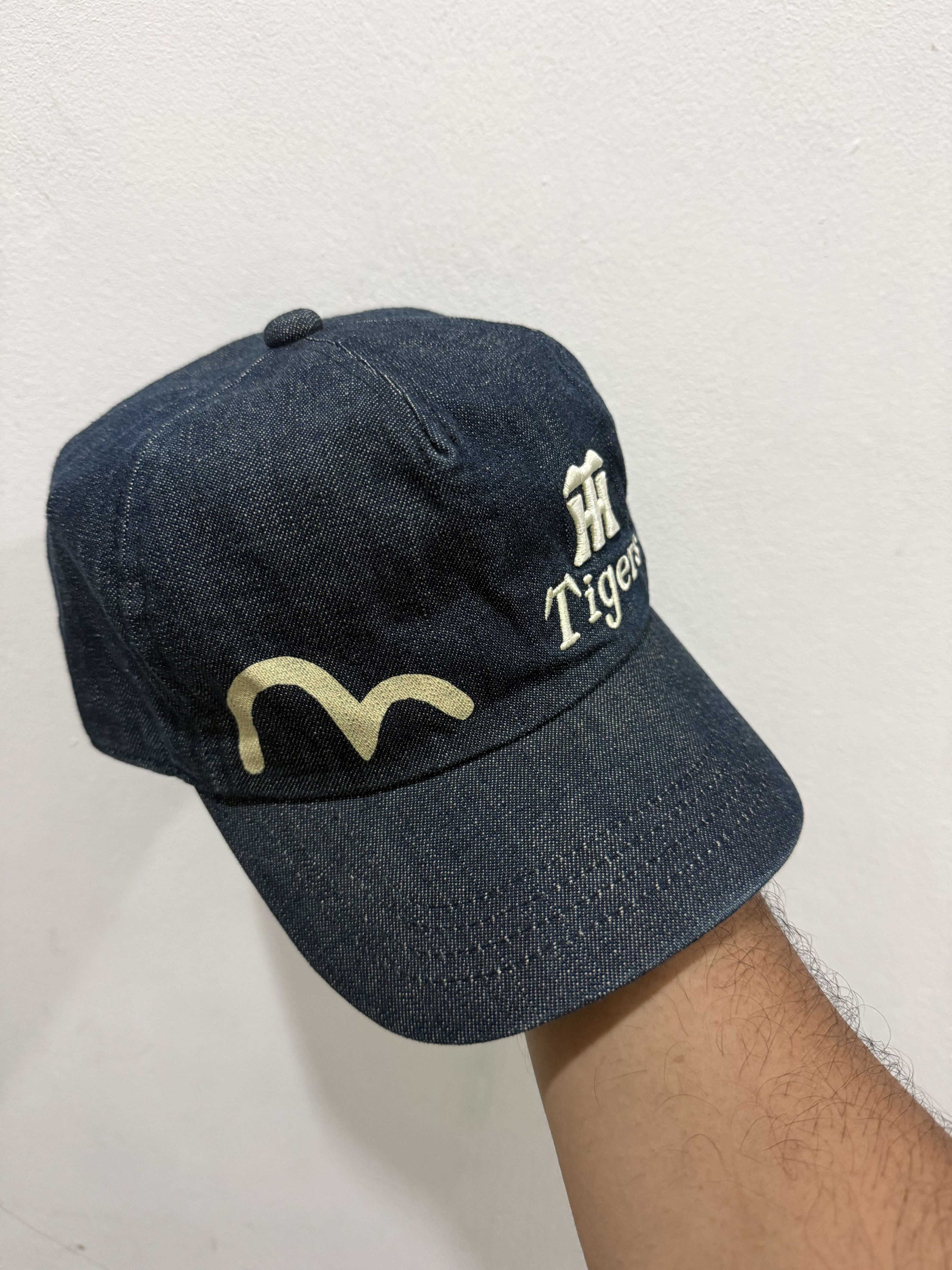 Evisu Evisu X Henshin Tiger Denim Hat Size ONE SIZE - 1 Thumbnail