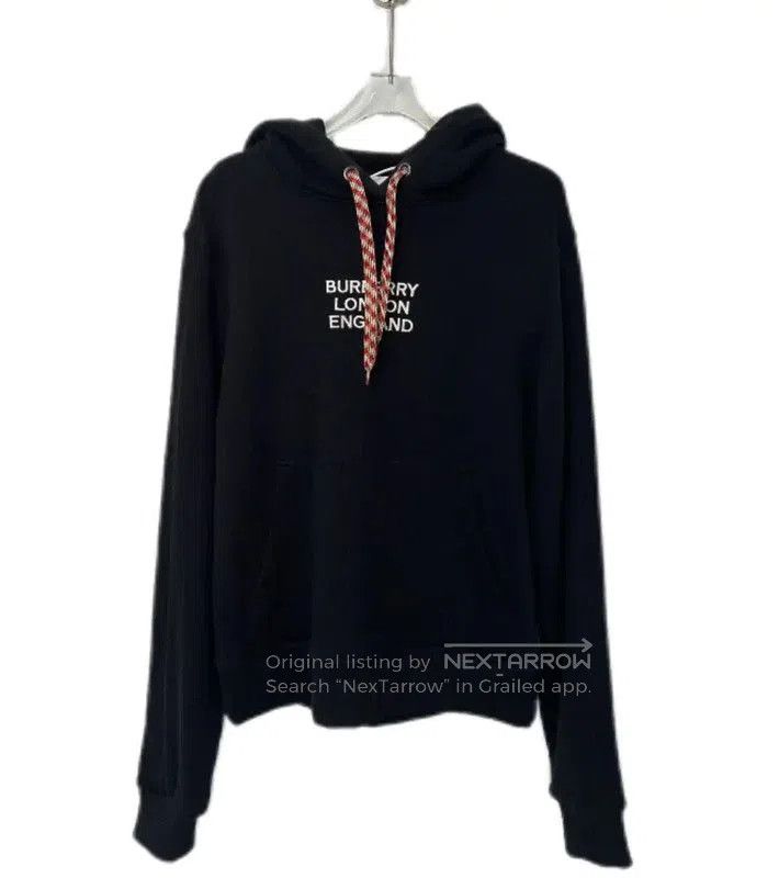 Burberry Burberry Black Cotton Women's Hoodie. Size XS / US 0-2 / IT 36-38 - 1 Thumbnail
