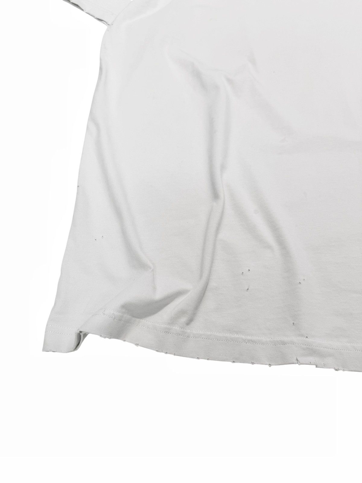 Balenciaga Pierced Distressed Goth Shirt Size US L / EU 52-54 / 3 - 6 Thumbnail