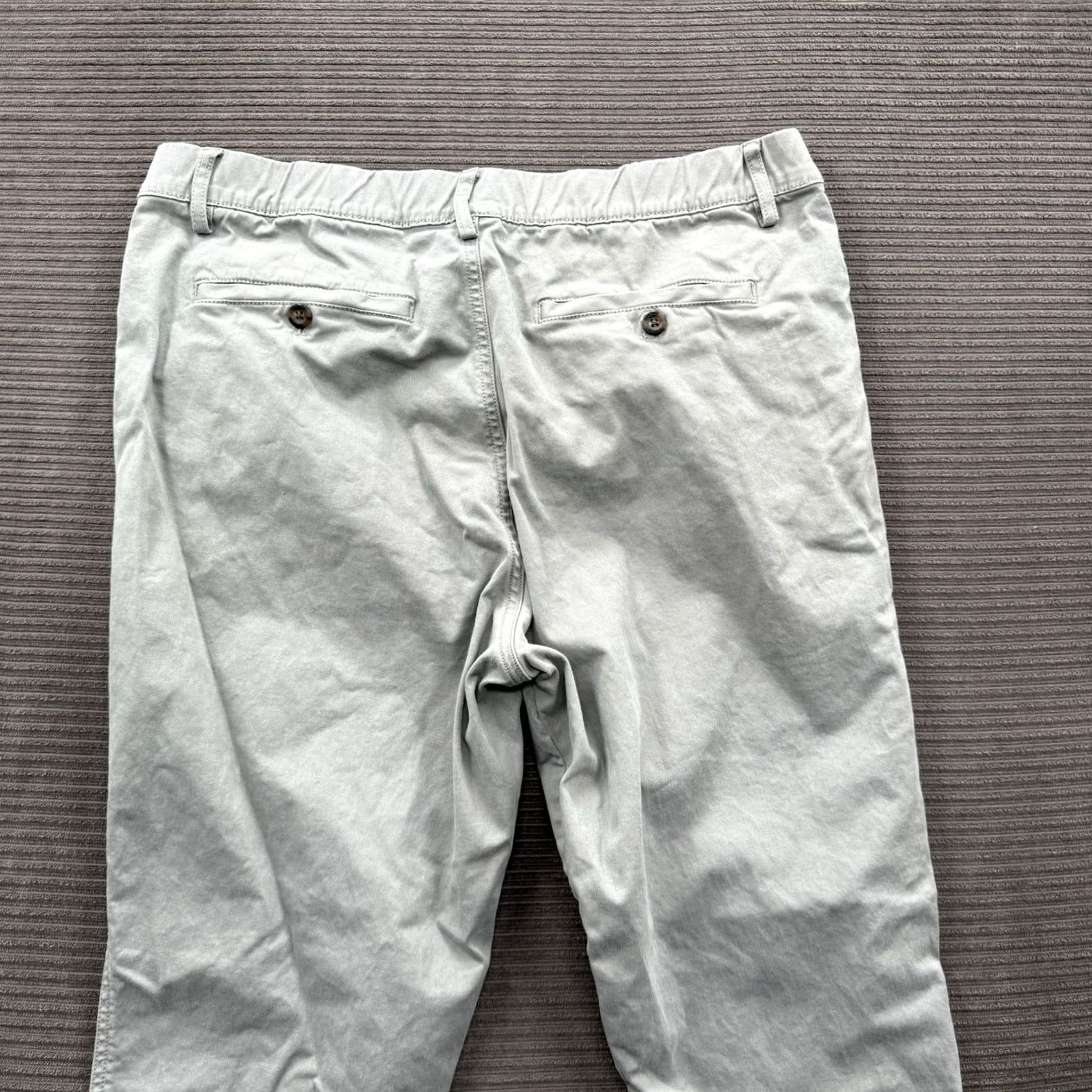 Vintage Bearbottom Joggers Men XL Gray Cotton Spandex Elastic Waist Outdoor Gym & Training Activewear Pants Tapered Inseam 29in Men’s Size US 36 / EU 52 - 8 Thumbnail