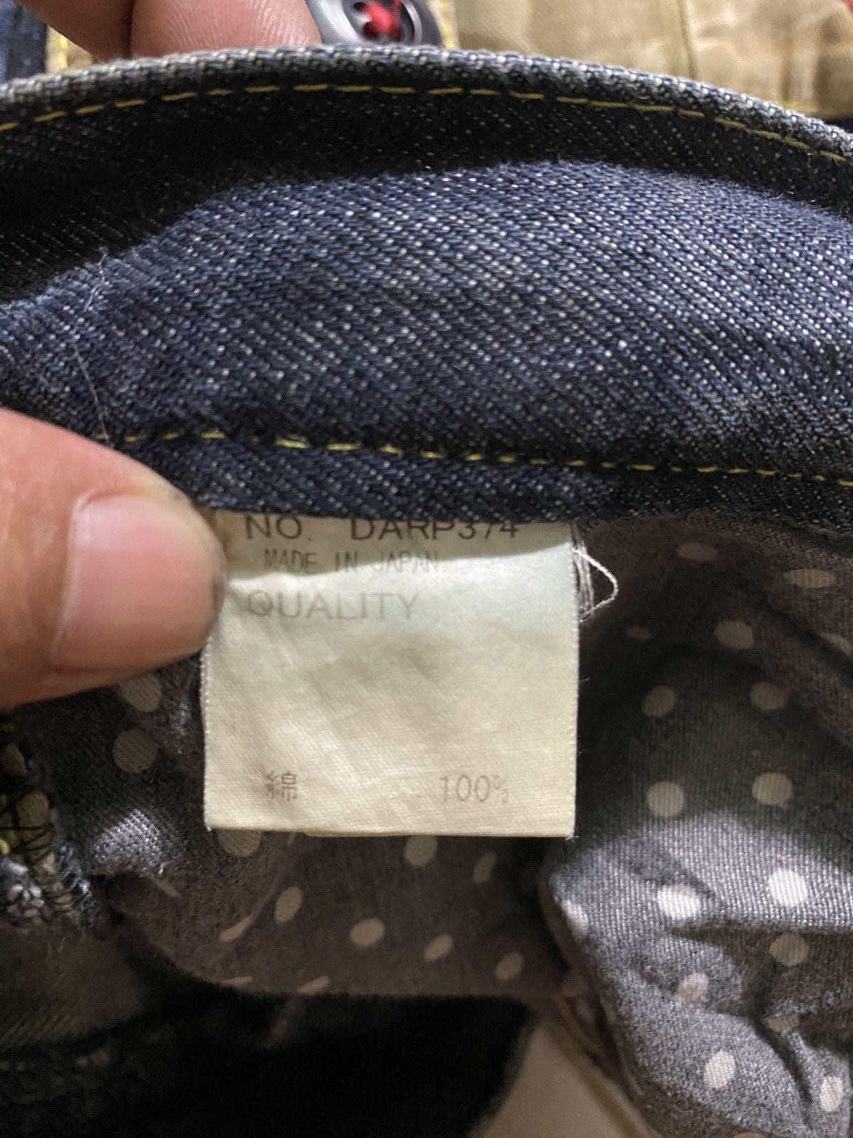 Japanese Brand Doarat Denim Reconstruction/patchwork Jeans Size US 39 - 9 Thumbnail
