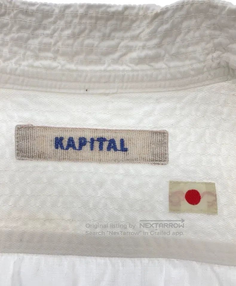 Kapital Kapital Thorned neckline workwear shirt jacket Size US M / EU 48-50 / 2 - 2 Thumbnail