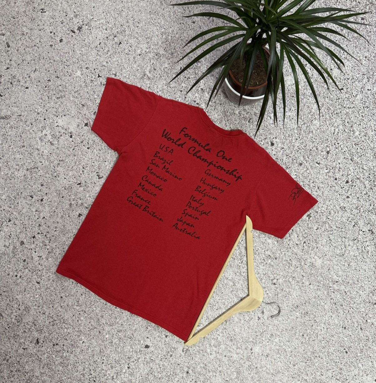 Formula 1 × Vintage Vintage 1990 Nigel Mansell Formula One Racing T-Shirt Size US L / EU 52-54 / 3 - 2 Thumbnail
