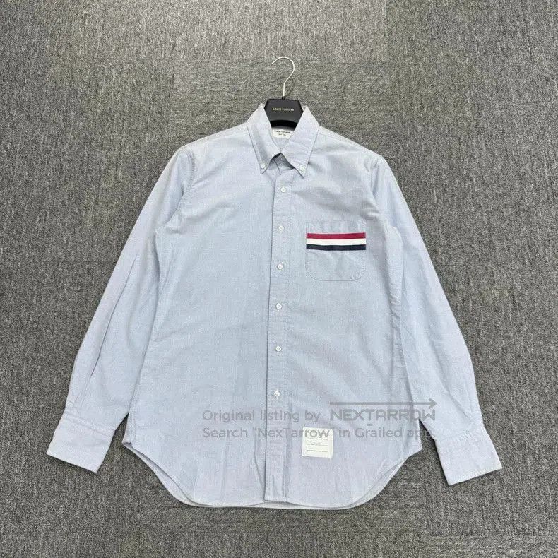 Thom Browne Thom Browne Striped Pocket Shirt. Size US M / EU 48-50 / 2 - 1 Thumbnail