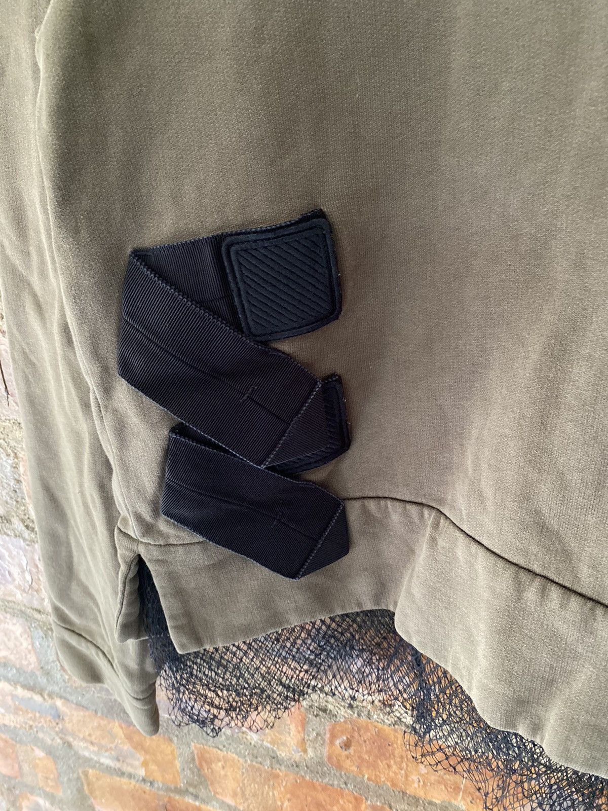 N21 2000s N21 Bondage hem Mesh sweatshirt Size M / US 6-8 / IT 42-44 - 6 Thumbnail