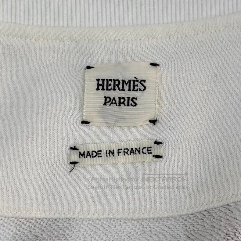 Hermes Hermes White and Brown Rope Pattern Jacket Size XS / US 0-2 / IT 36-38 - 5 Thumbnail