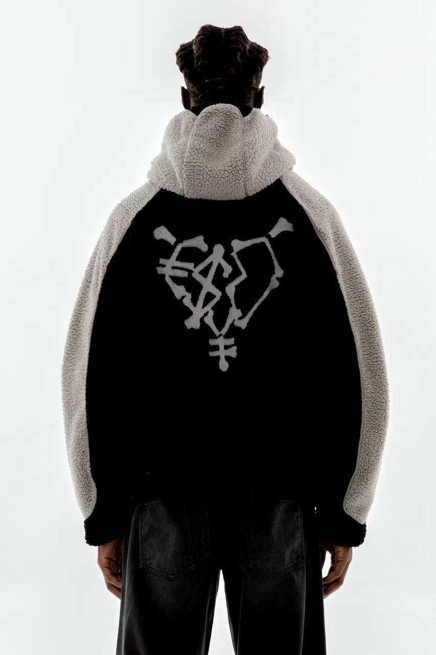 Japanese Brand × Vintage wool hooded zip-up sweatshirt Size US L / EU 52-54 / 3 - 2 Thumbnail