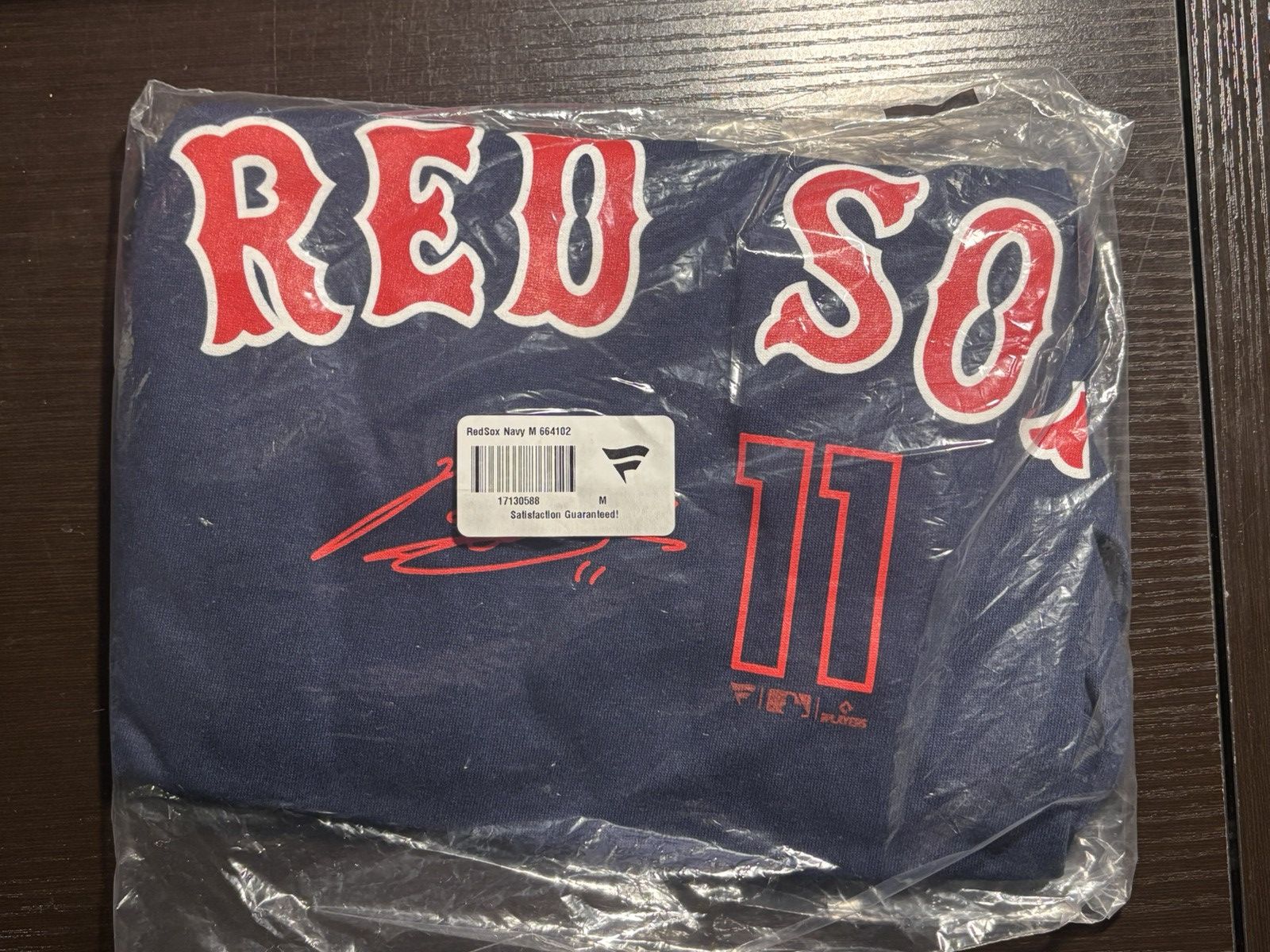 MLB Men's Fanatics Rafael Devers Navy Red Sox Number Shirt M Size US M / EU 48-50 / 2 - 1 Thumbnail