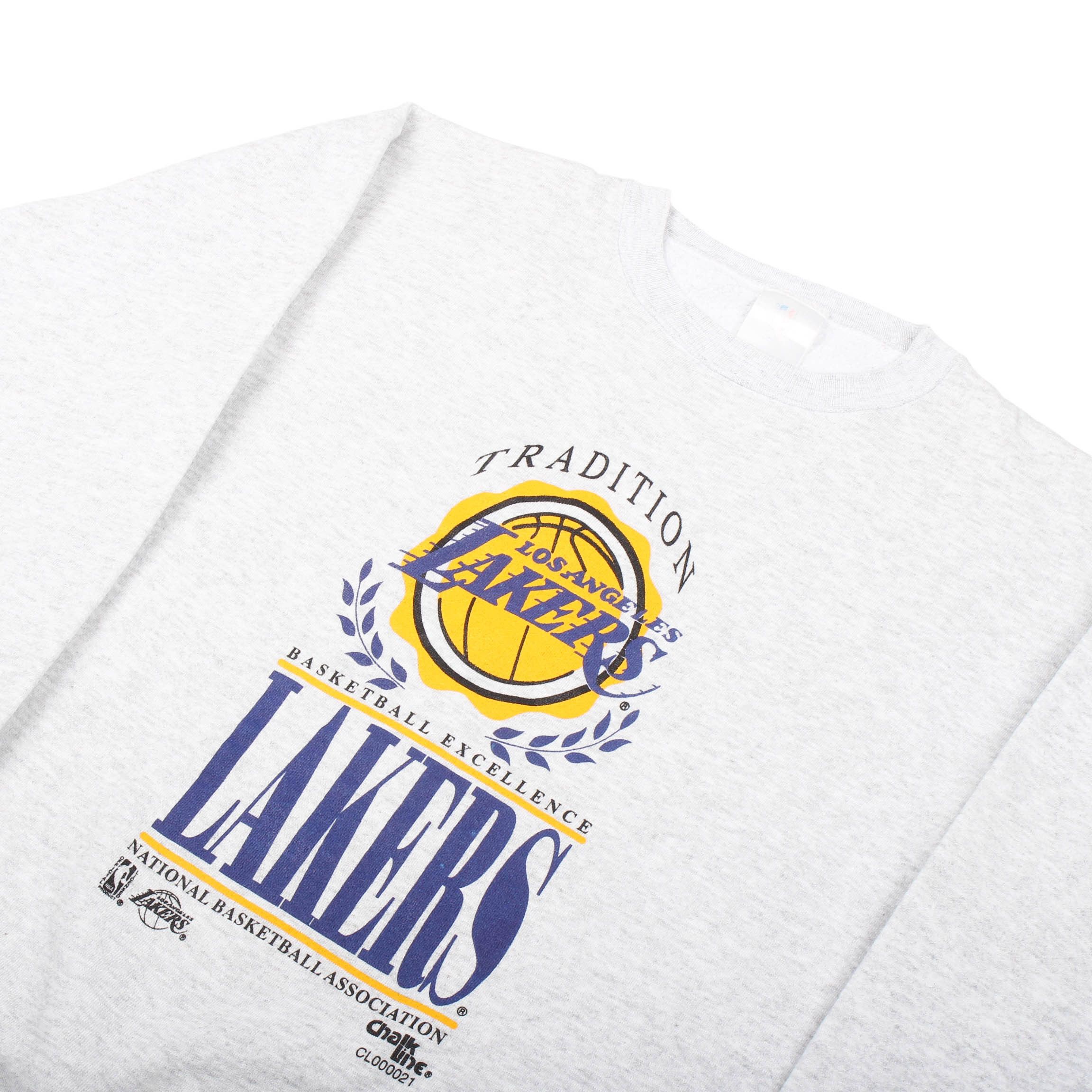 NBA Los Angeles Lakers Sweatshirt 90s NBA Crewneck Size US L / EU 52-54 / 3 - 4 Thumbnail
