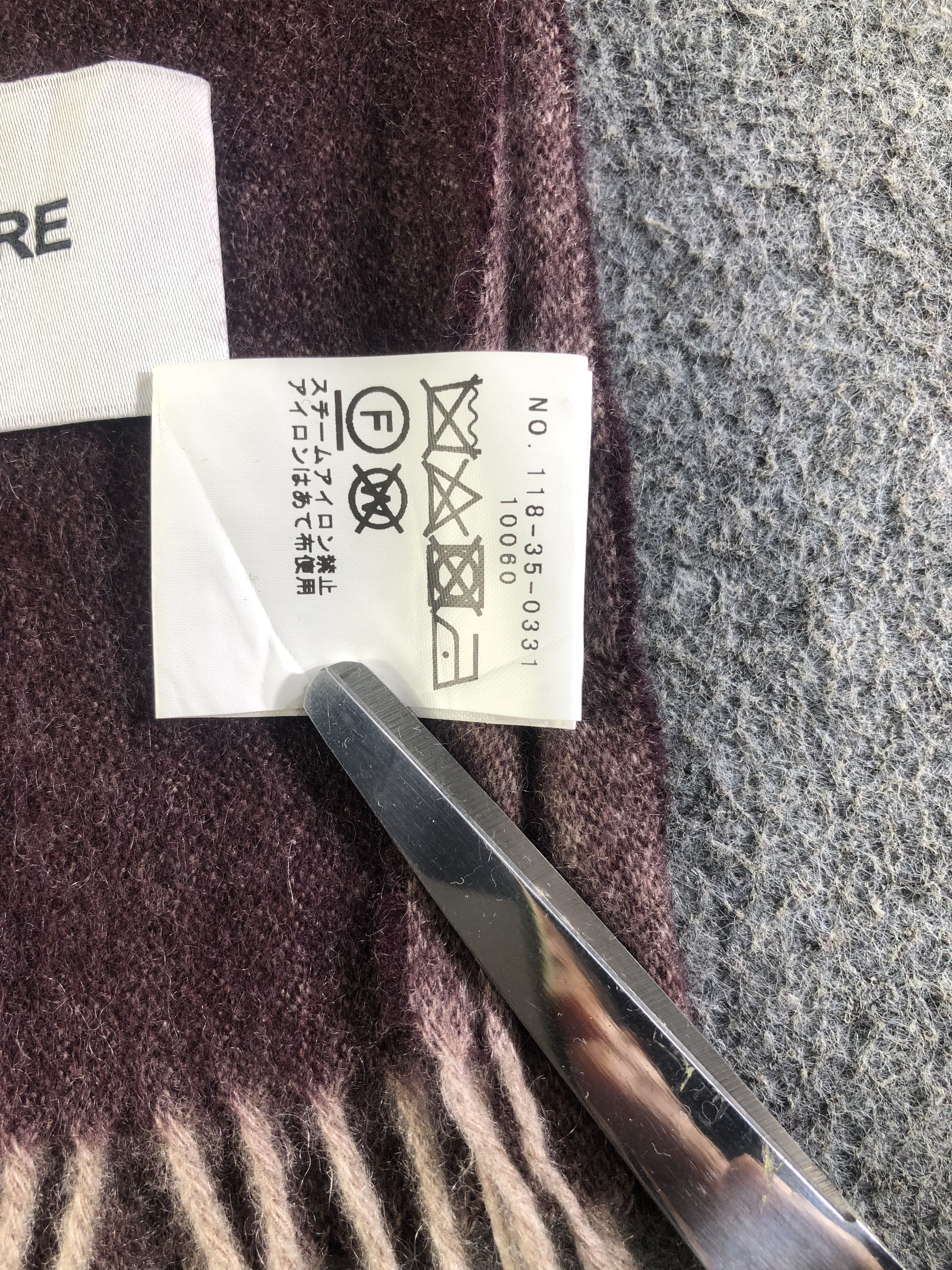 SHIPS Ships Cashmere Scarf / Muffler / Neckwear SS1250 Size ONE SIZE - 6 Thumbnail